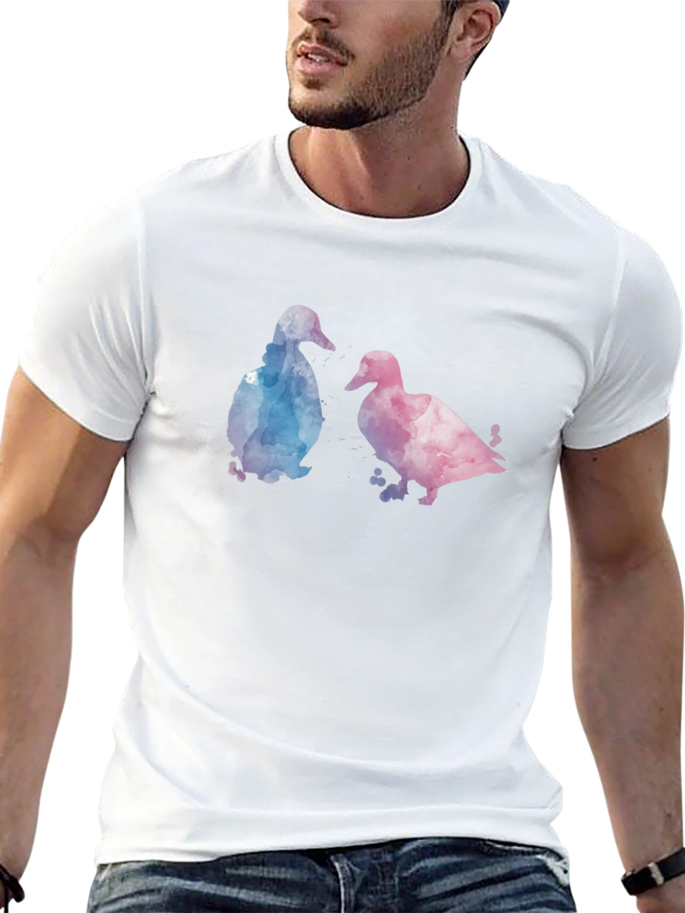 Watercolor Duck T-Shirt