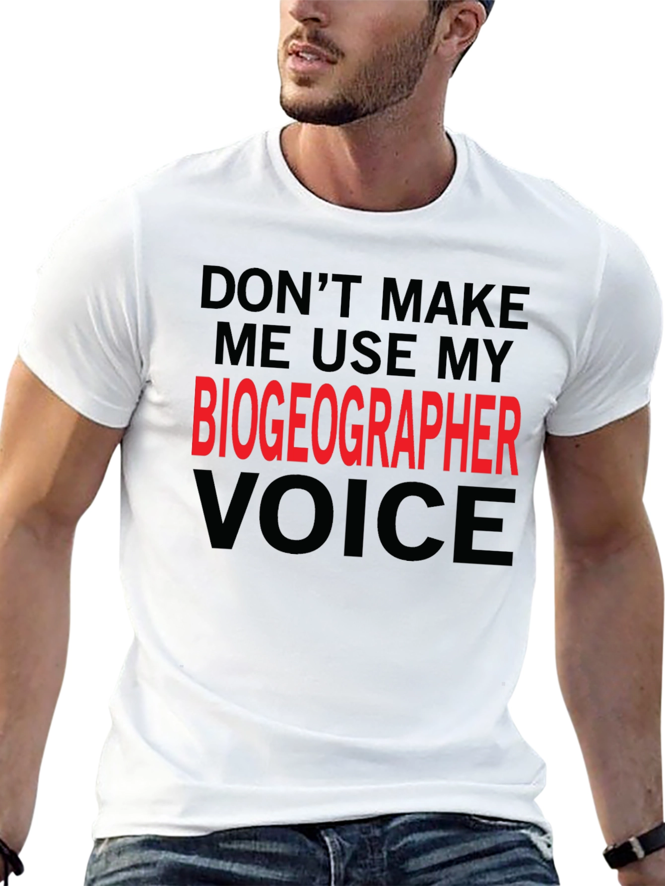 Biogeographer Voice Graphic T-Shirt