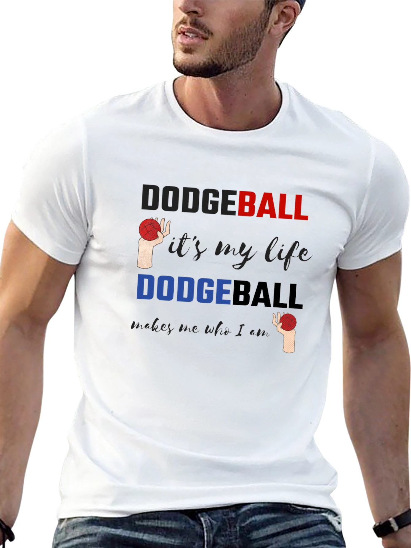 Dodgeball Life T-Shirt - Soft Cotton Tee