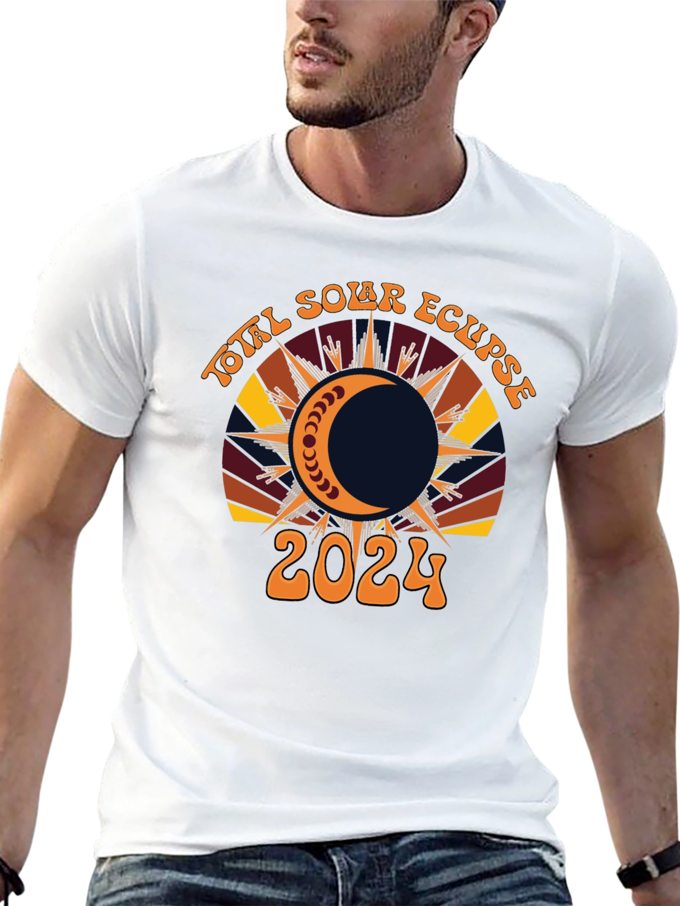 Total Solar Eclipse 2024 Graphic Tee