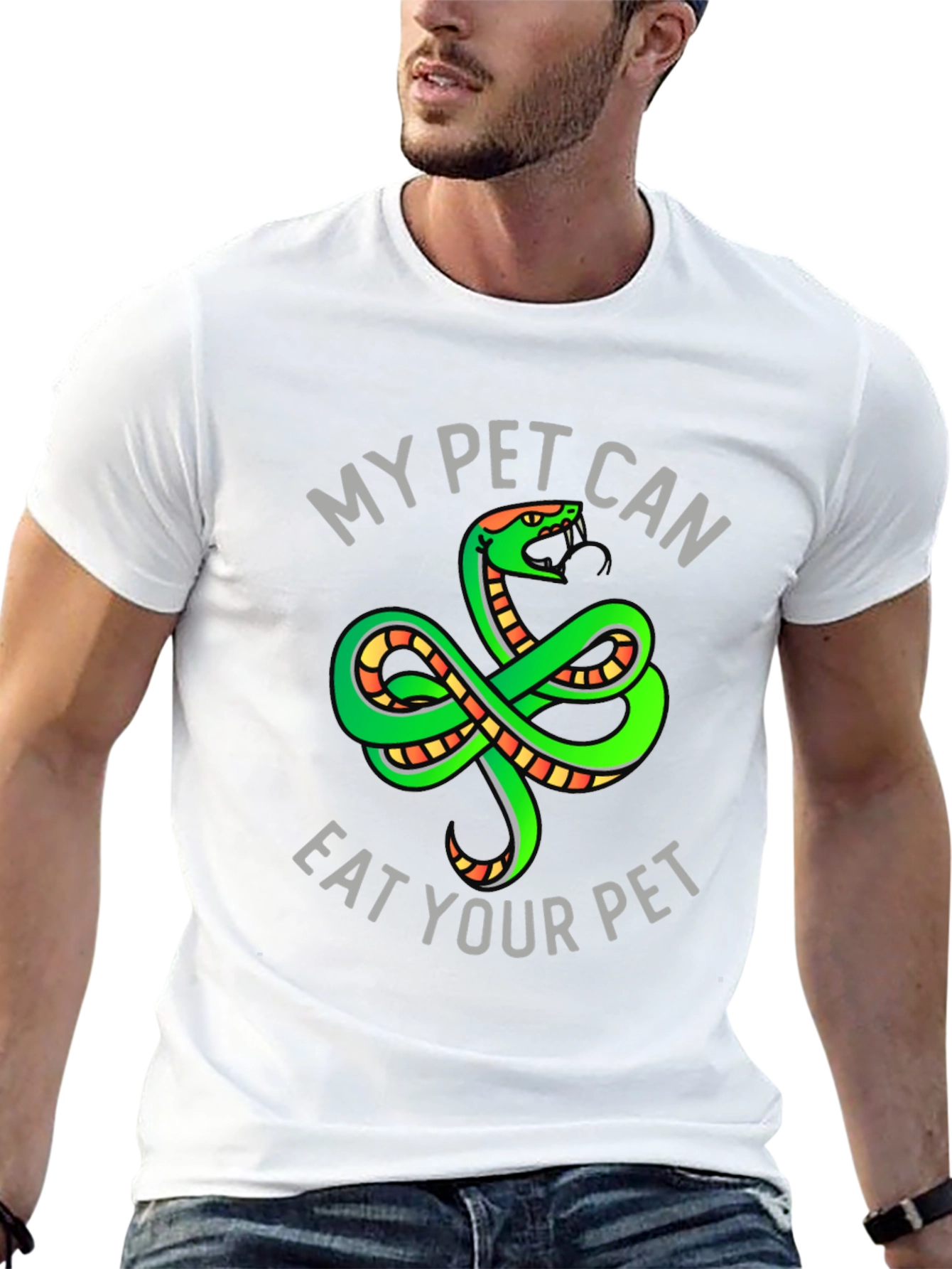 My Pet Can Eat Your Pet Snake T-Shirt