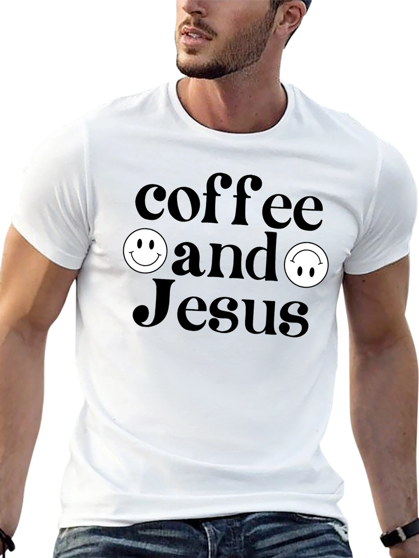 Coffee and Jesus Graphic Tee