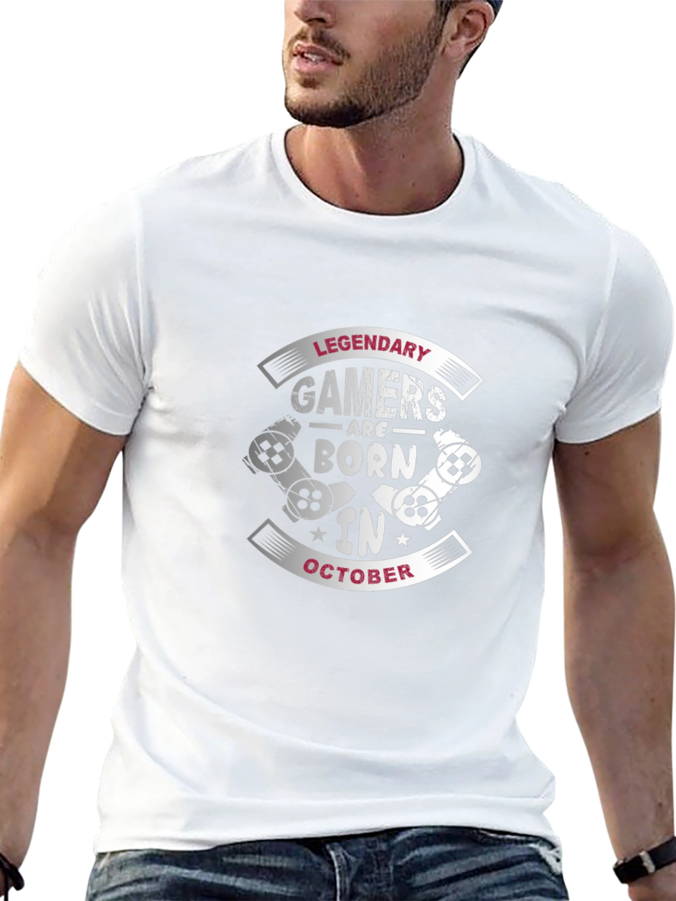 Legendary Gamers Born in October T-Shirt