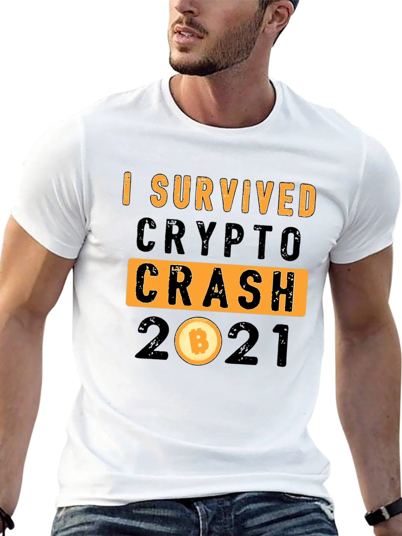 I Survived Crypto Crash 2021 T-Shirt