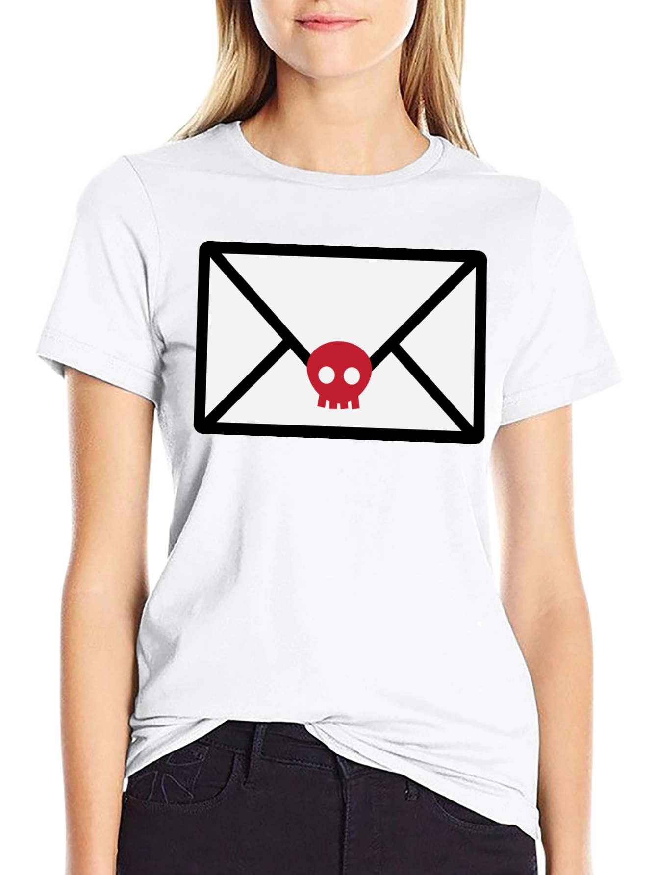 Skull Mail T-Shirt - Dangerously Stylish!