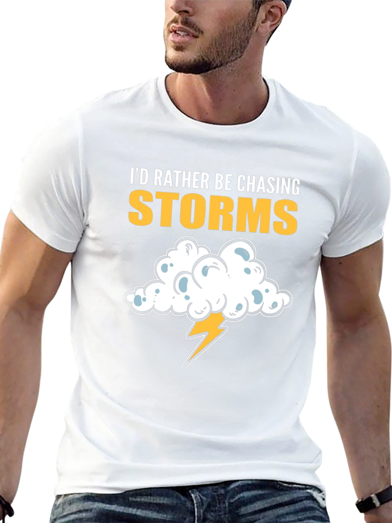 Storm Chaser Graphic T-Shirt - Weather Enthusiast Tee