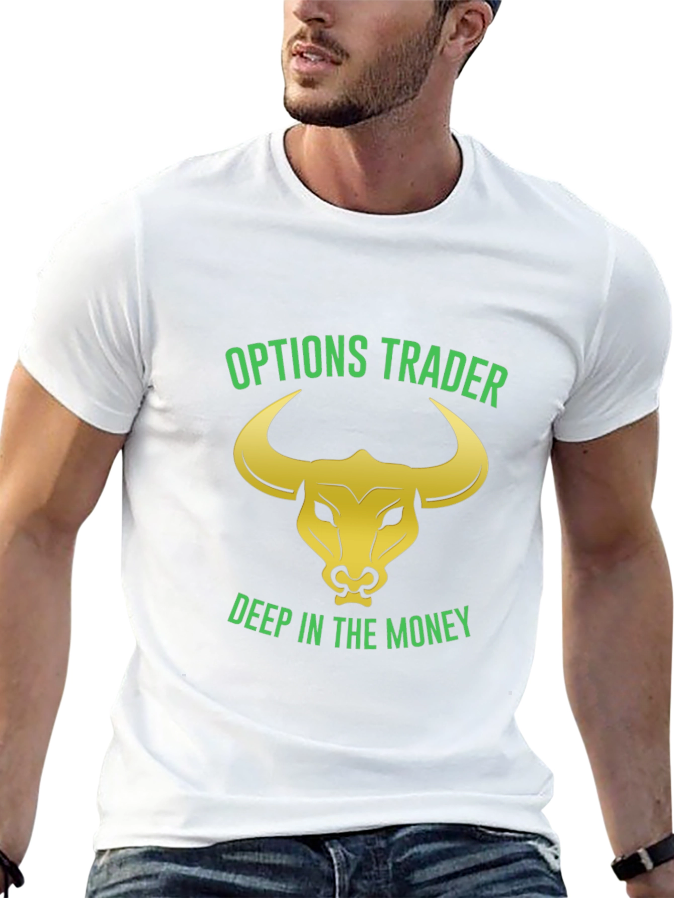 Options Trader Bull T-Shirt