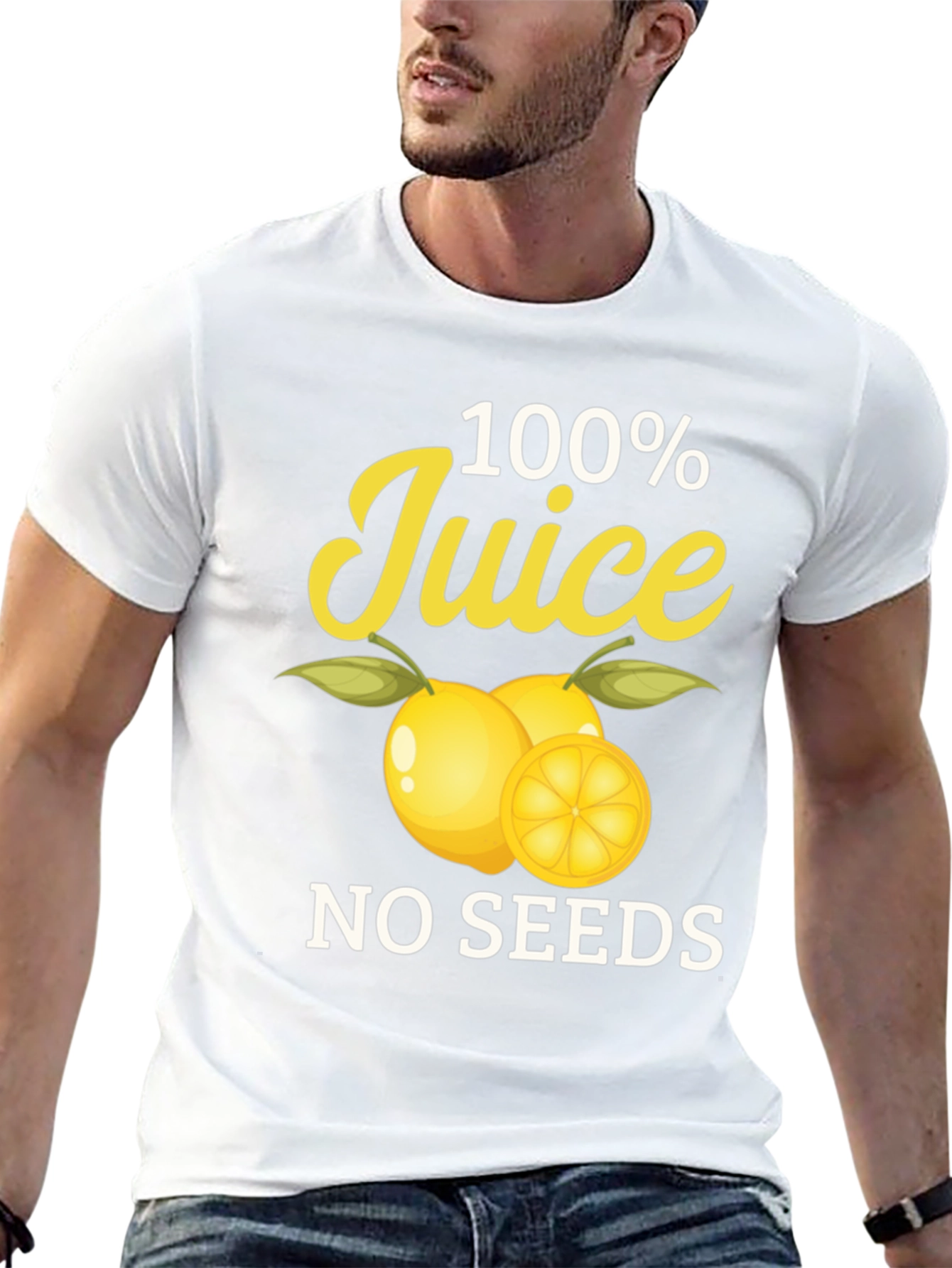 100% Juice No Seeds Black T-Shirt