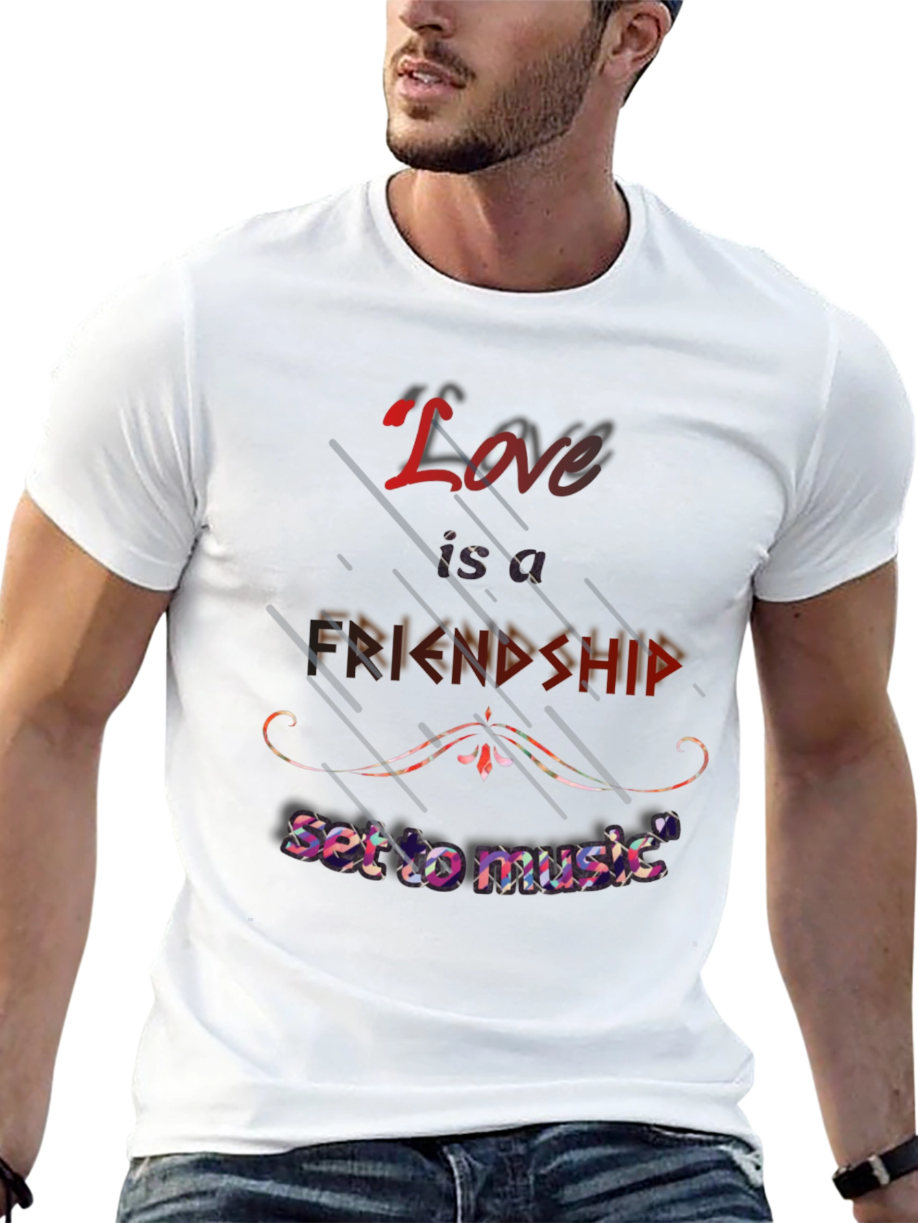 Love Friendship Music T-Shirt