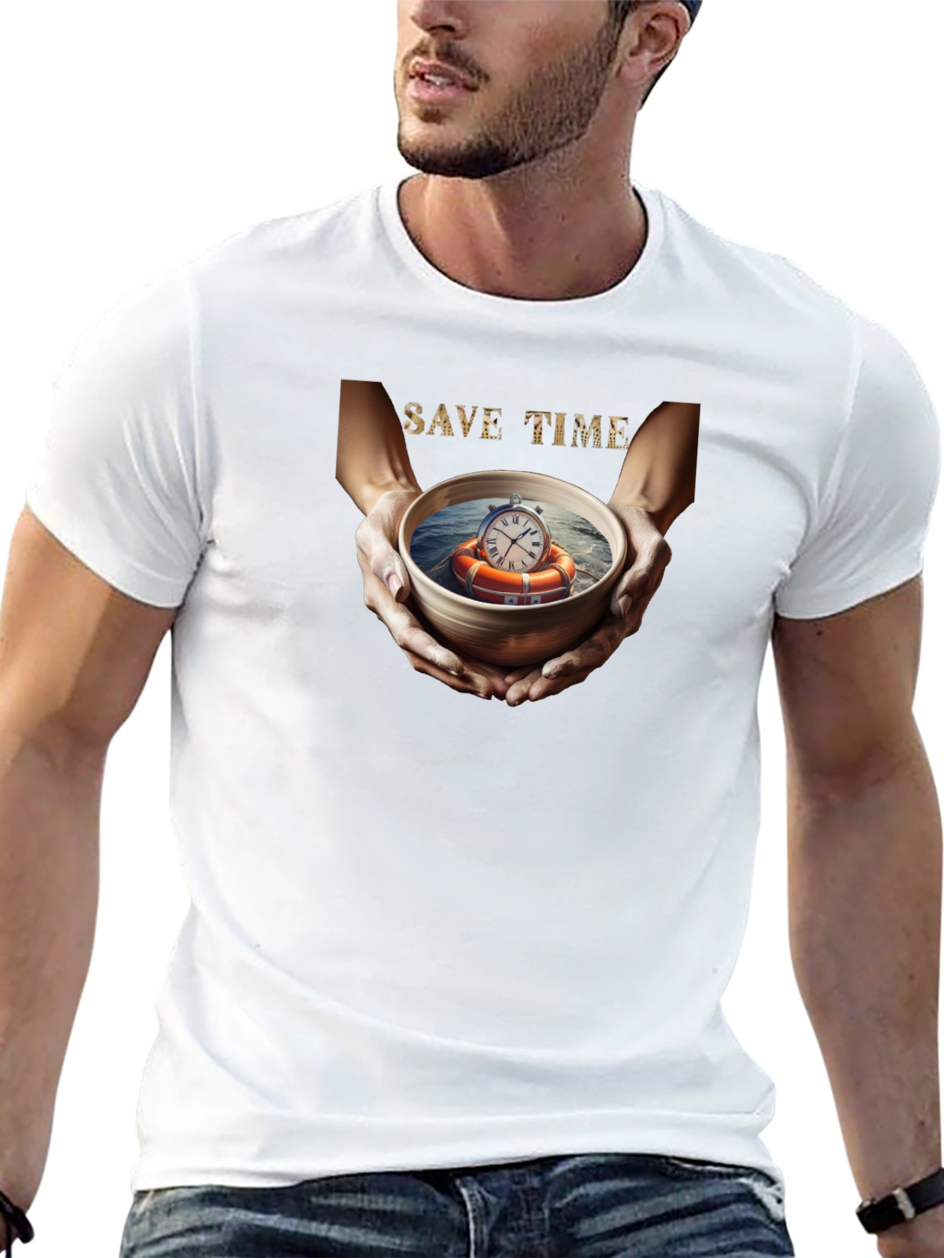 Save Time Graphic Tee