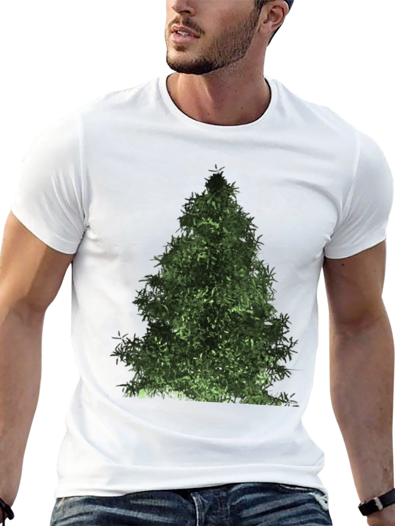 Green Tree Graphic T-Shirt - Nature Lover Tee