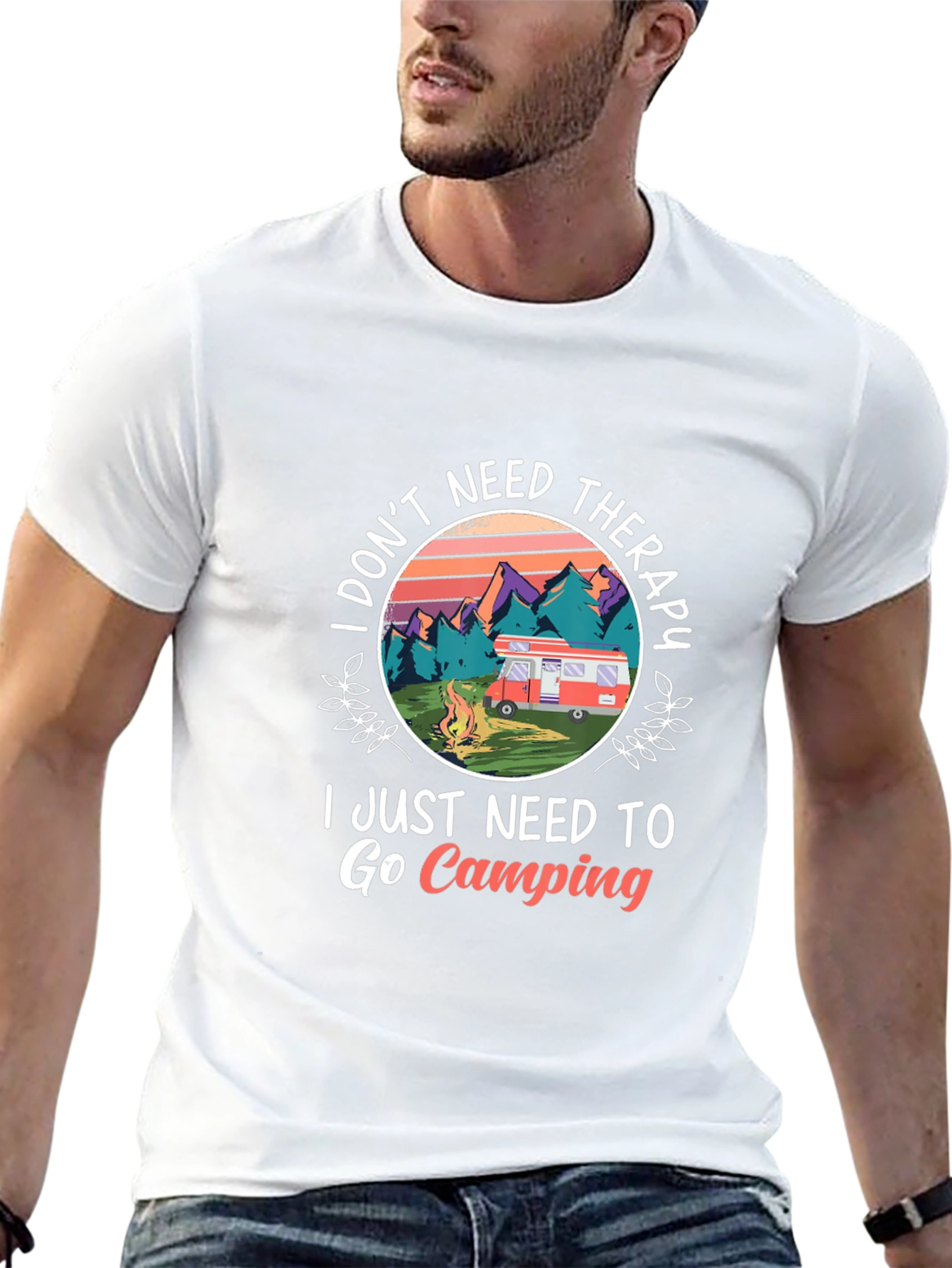 Camping Therapy T-Shirt