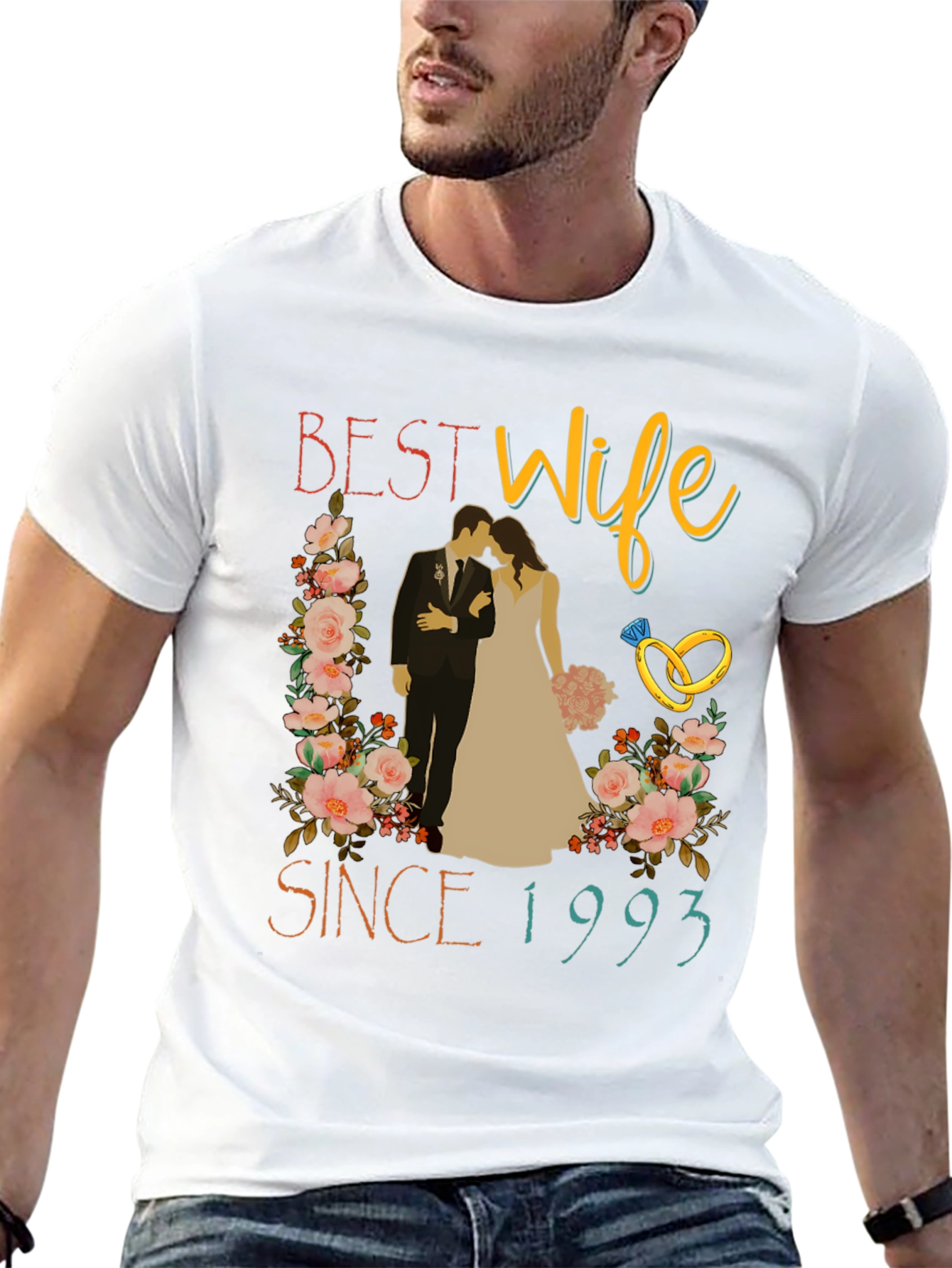 Best Wife Since 1993 Anniversary Tee