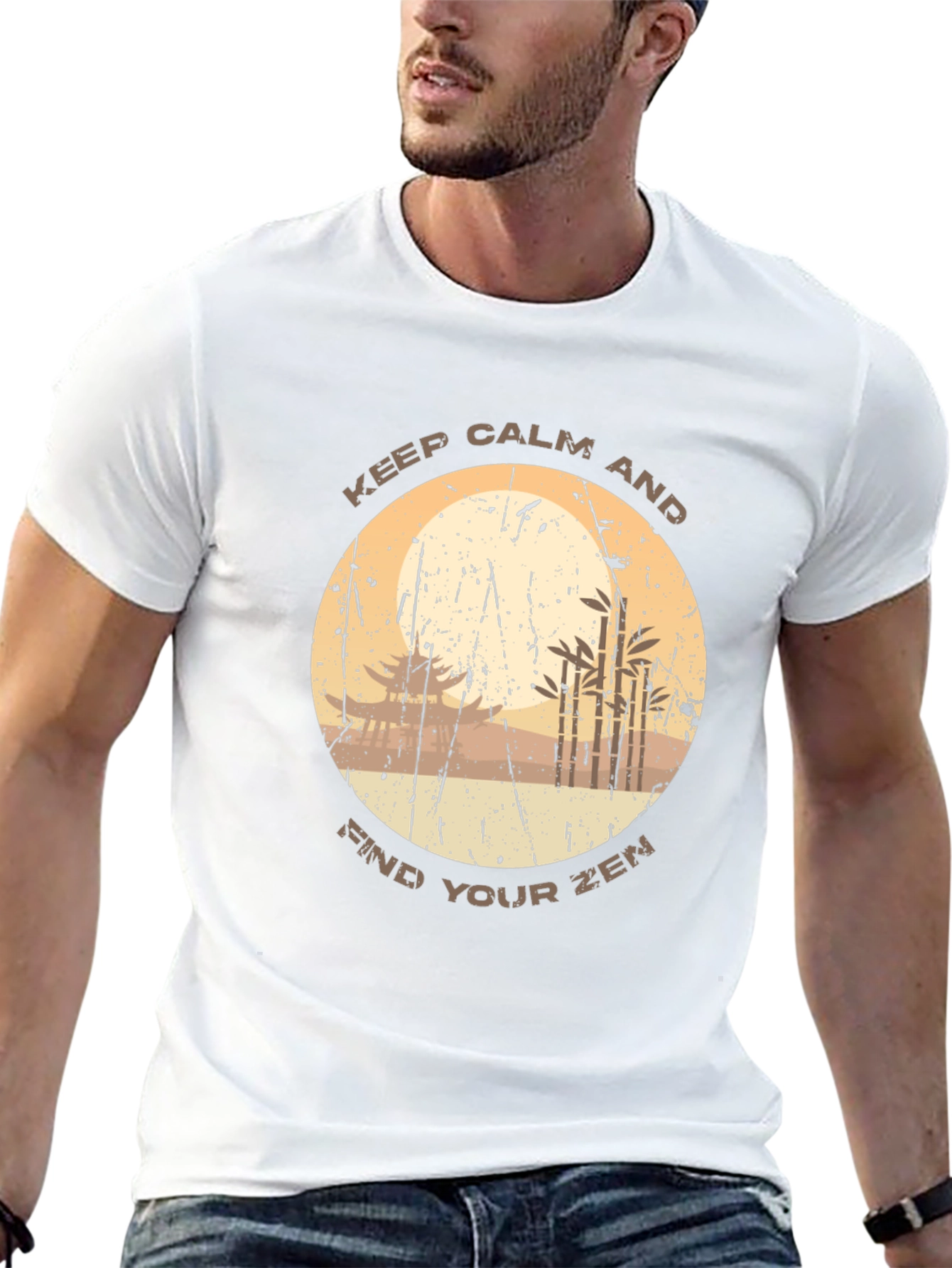 Keep Calm & Find Your Zen Graphic Tee