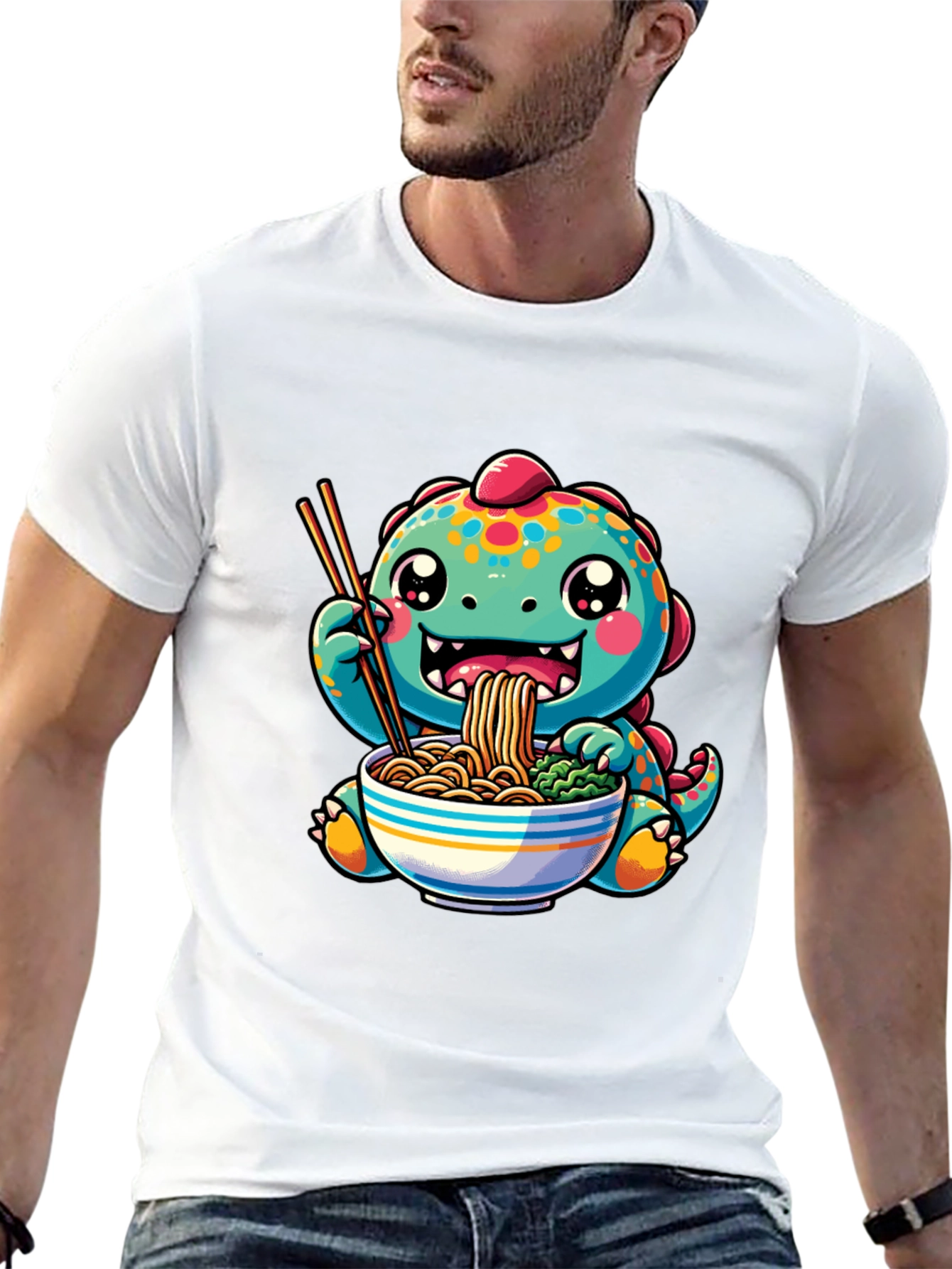 Dino Ramen Lover T-Shirt