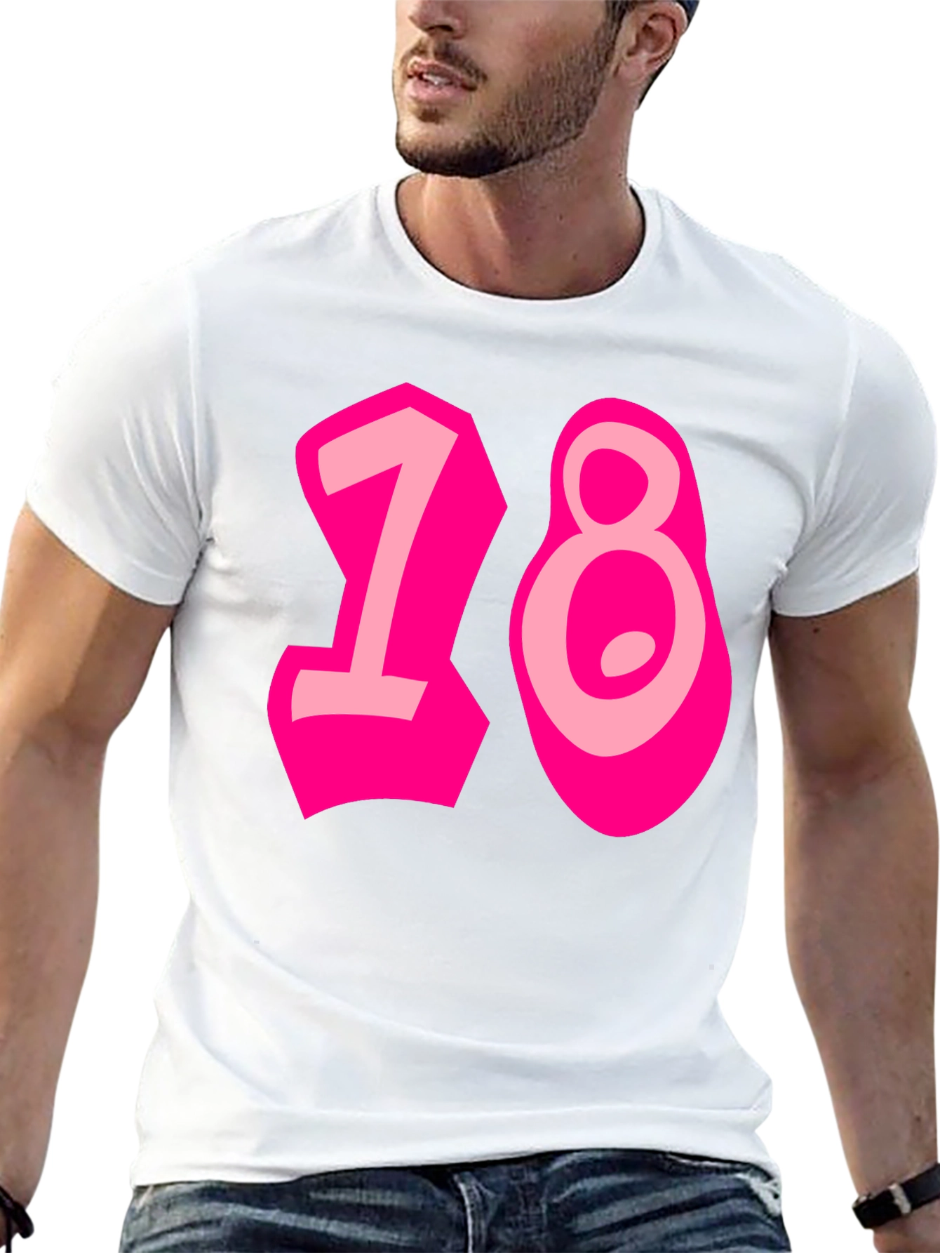 Funky 18th Birthday Graphic Tee