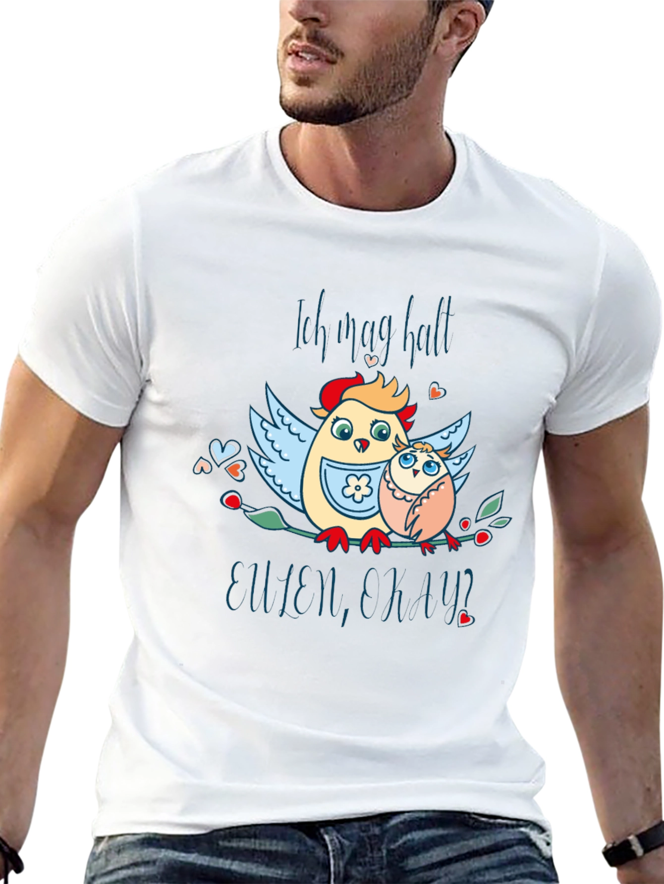 Ich mag halt Eulen eh klar? T-Shirt