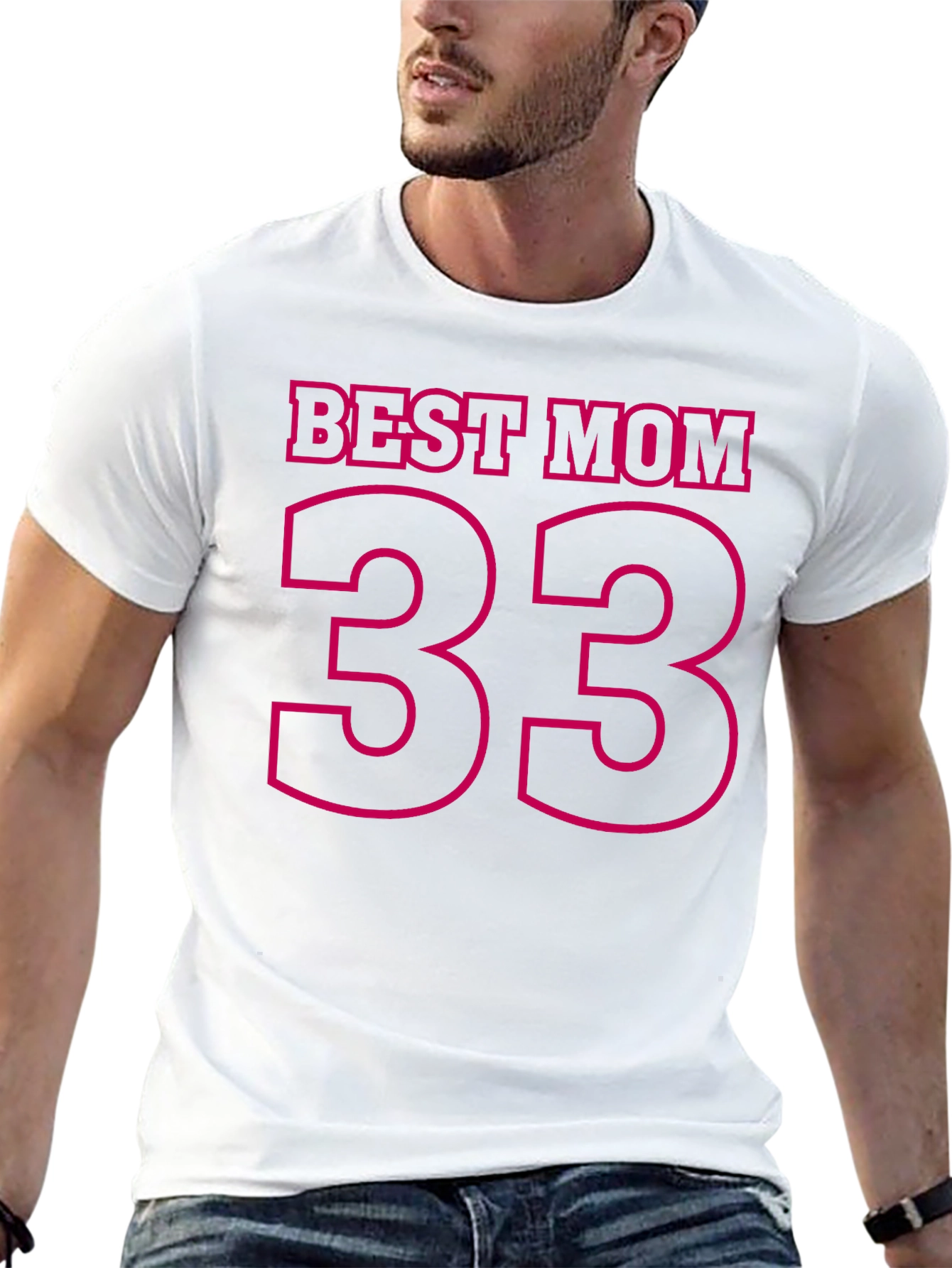 Best Mom 33 Black T-Shirt
