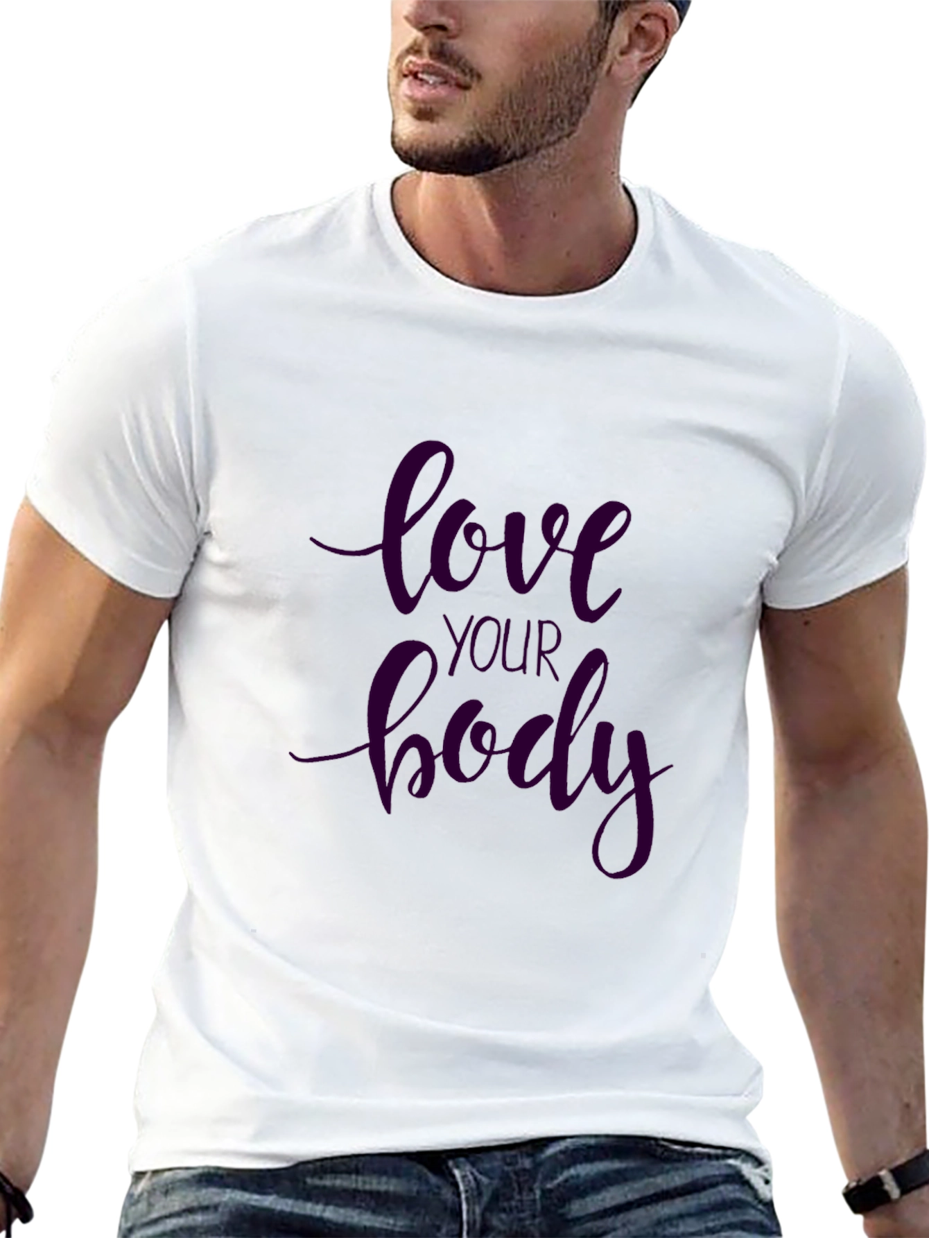 Love Your Body Graphic T-Shirt