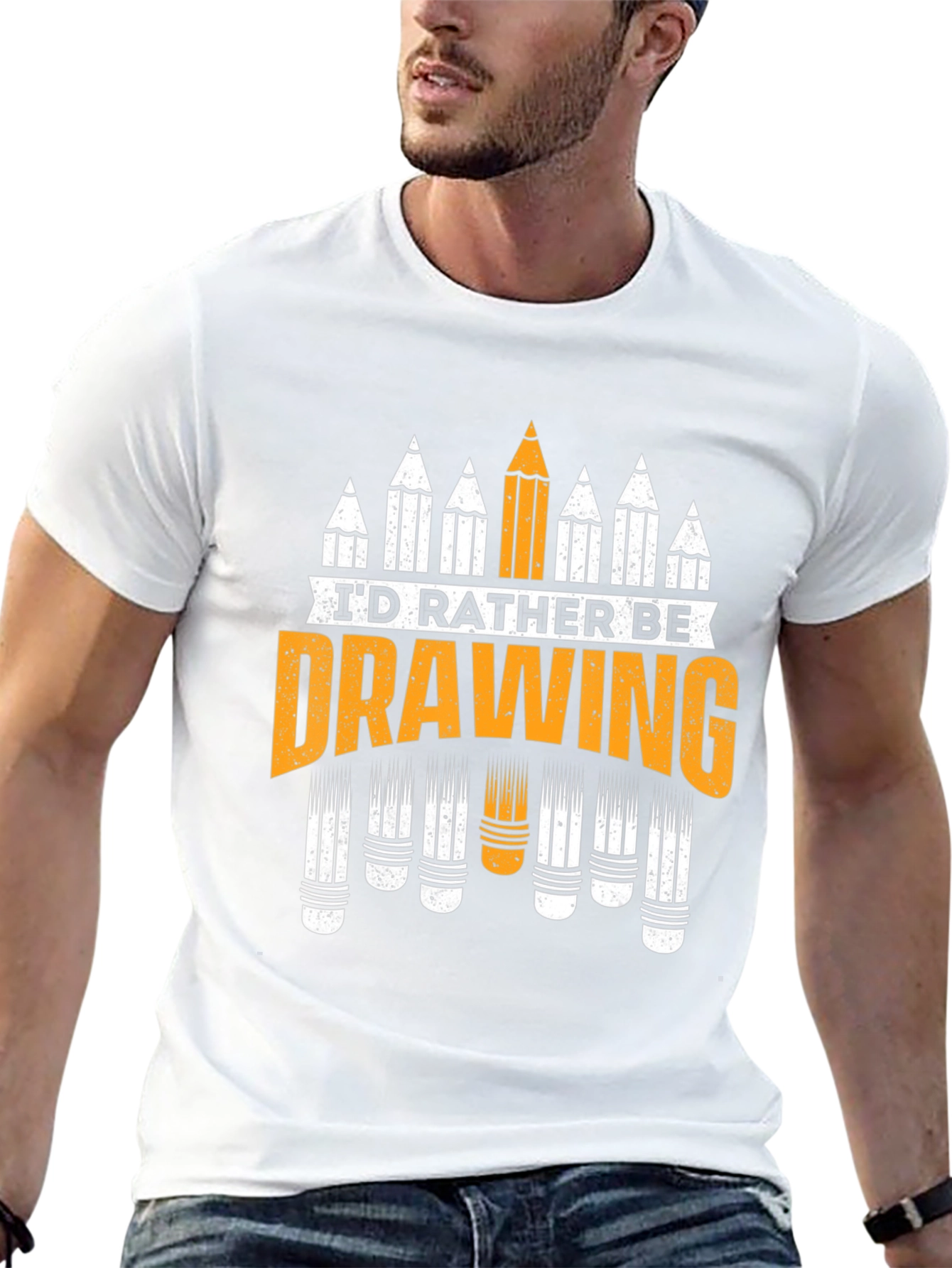 Id Rather Be Drawing T-Shirt