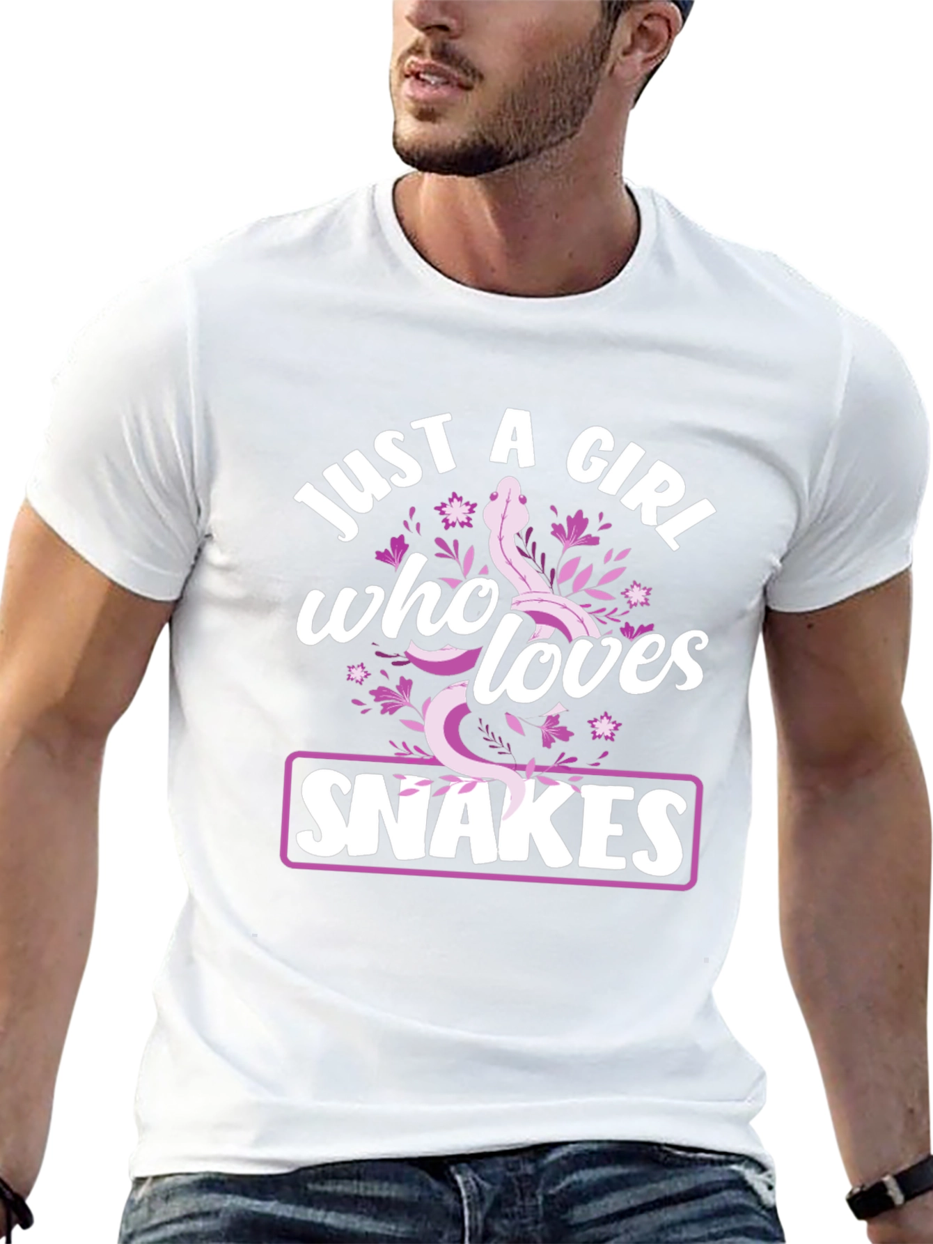 Just A Girl Who Loves Snakes T-Shirt