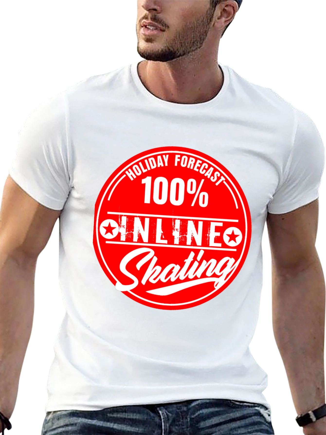Inline Skating Forecast T-Shirt