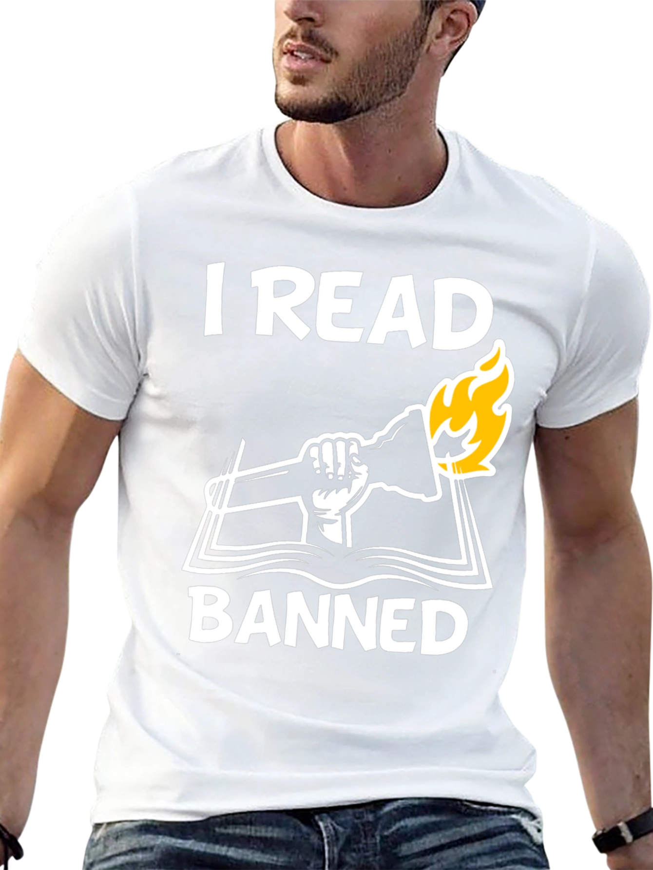 I Read Banned T-Shirt Book Lover Gift