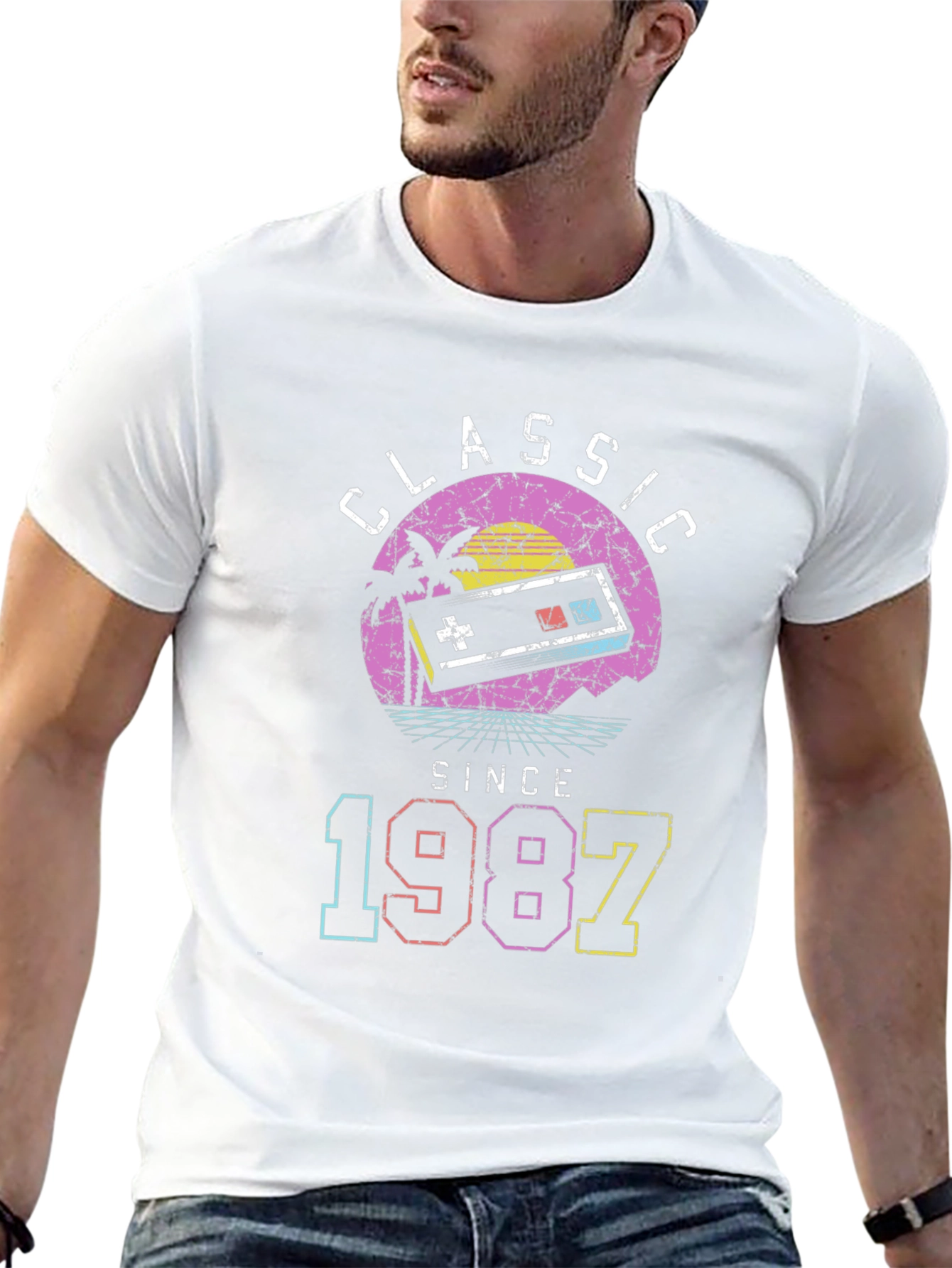 Classic Since 1987 Retro Gaming T-Shirt