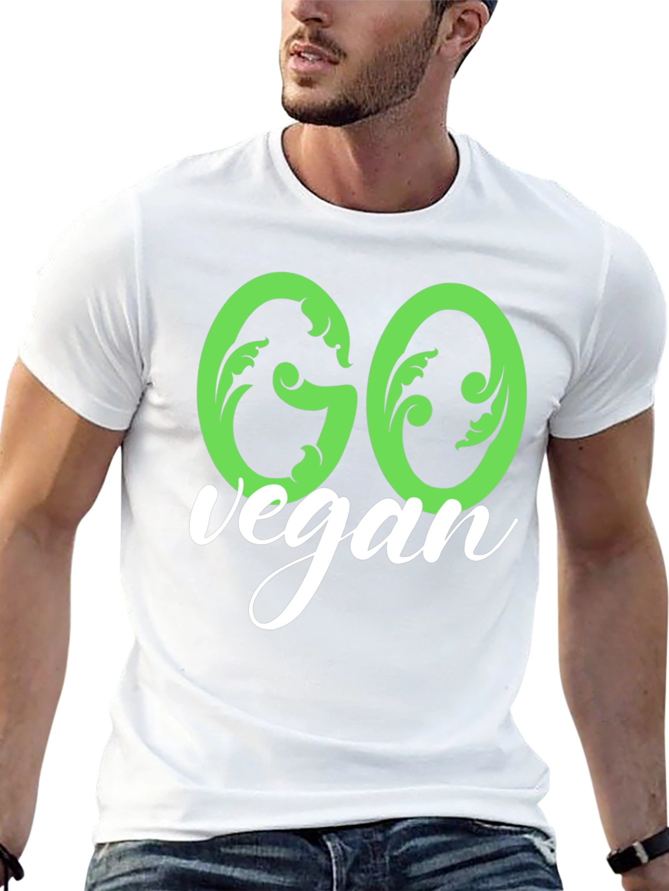 Go Vegan T-Shirt - Stylish & Comfortable