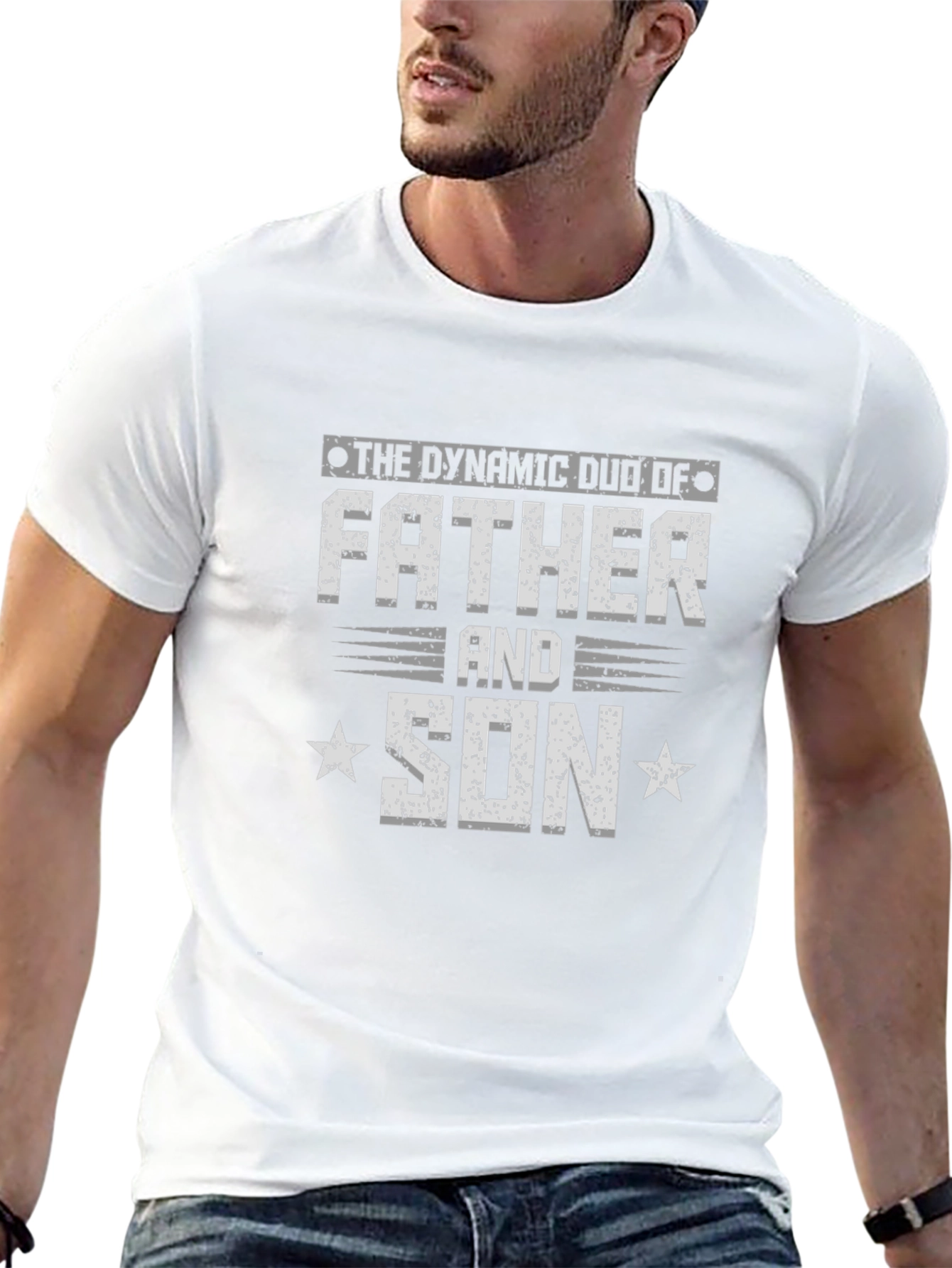 Father and Son Dynamic Duo T-Shirt
