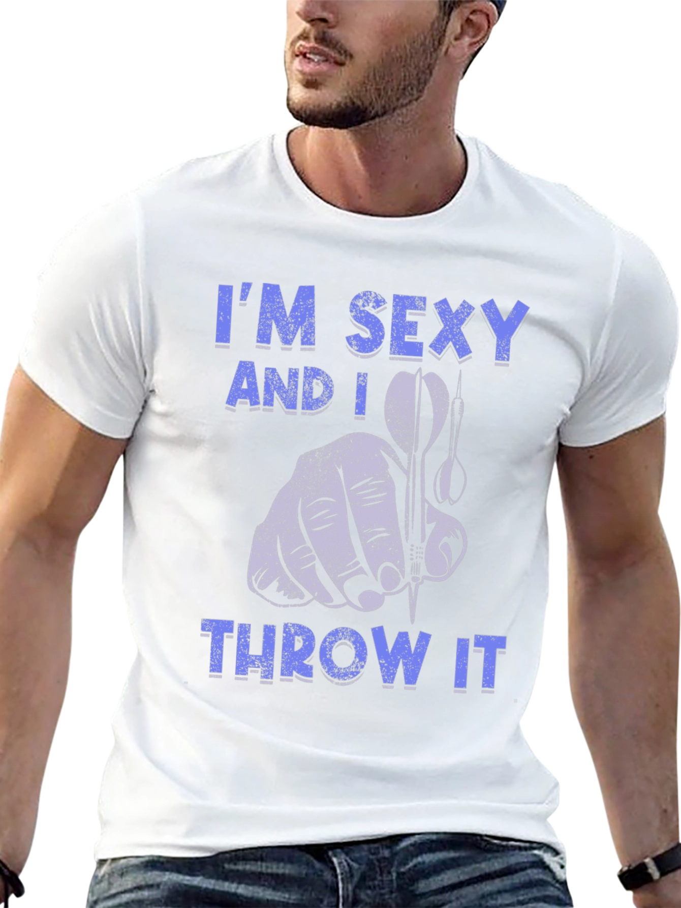 Im Sexy and I Throw It Dart T-Shirt
