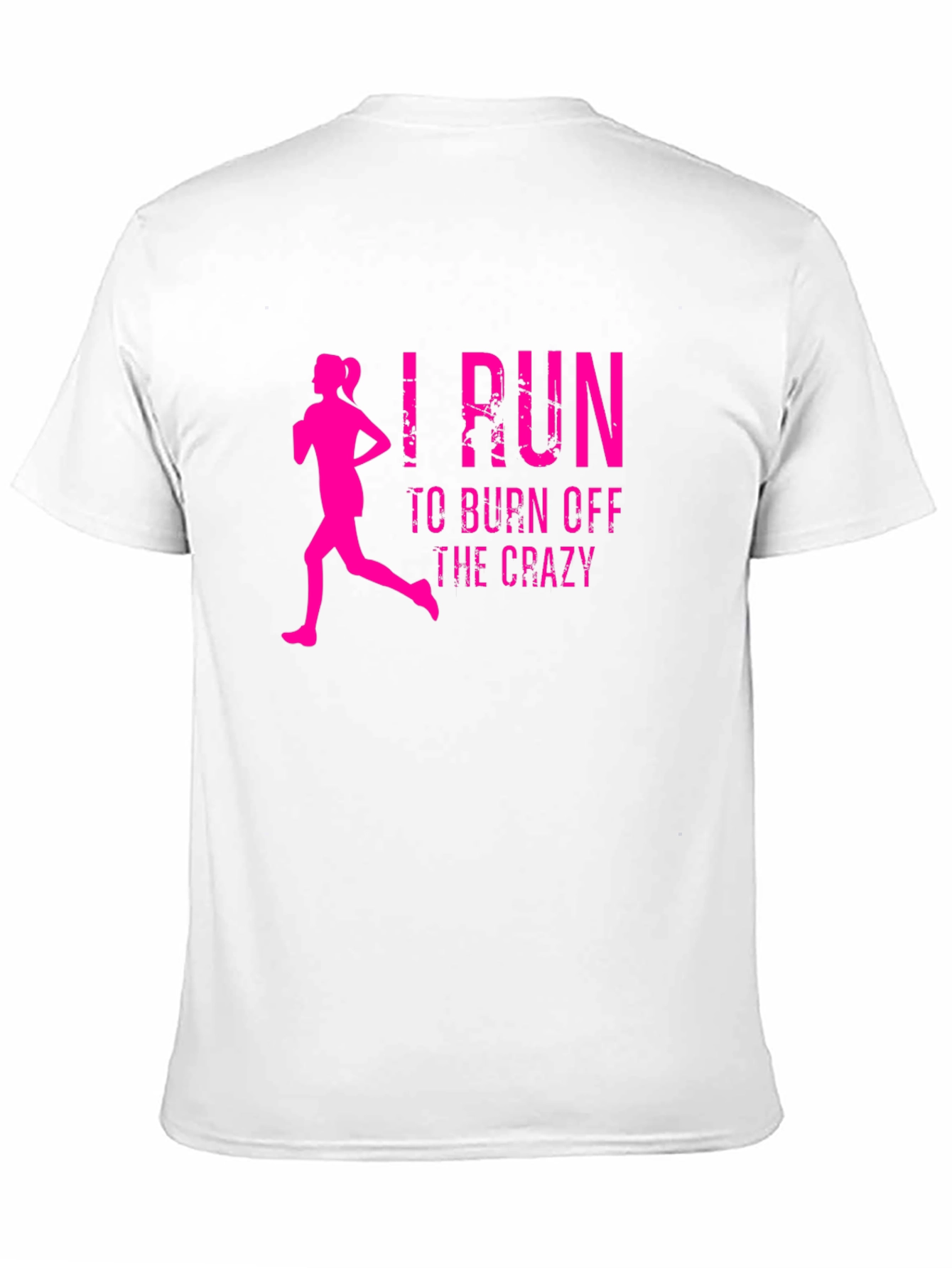 I Run To Burn Off The Crazy Graphic Tee