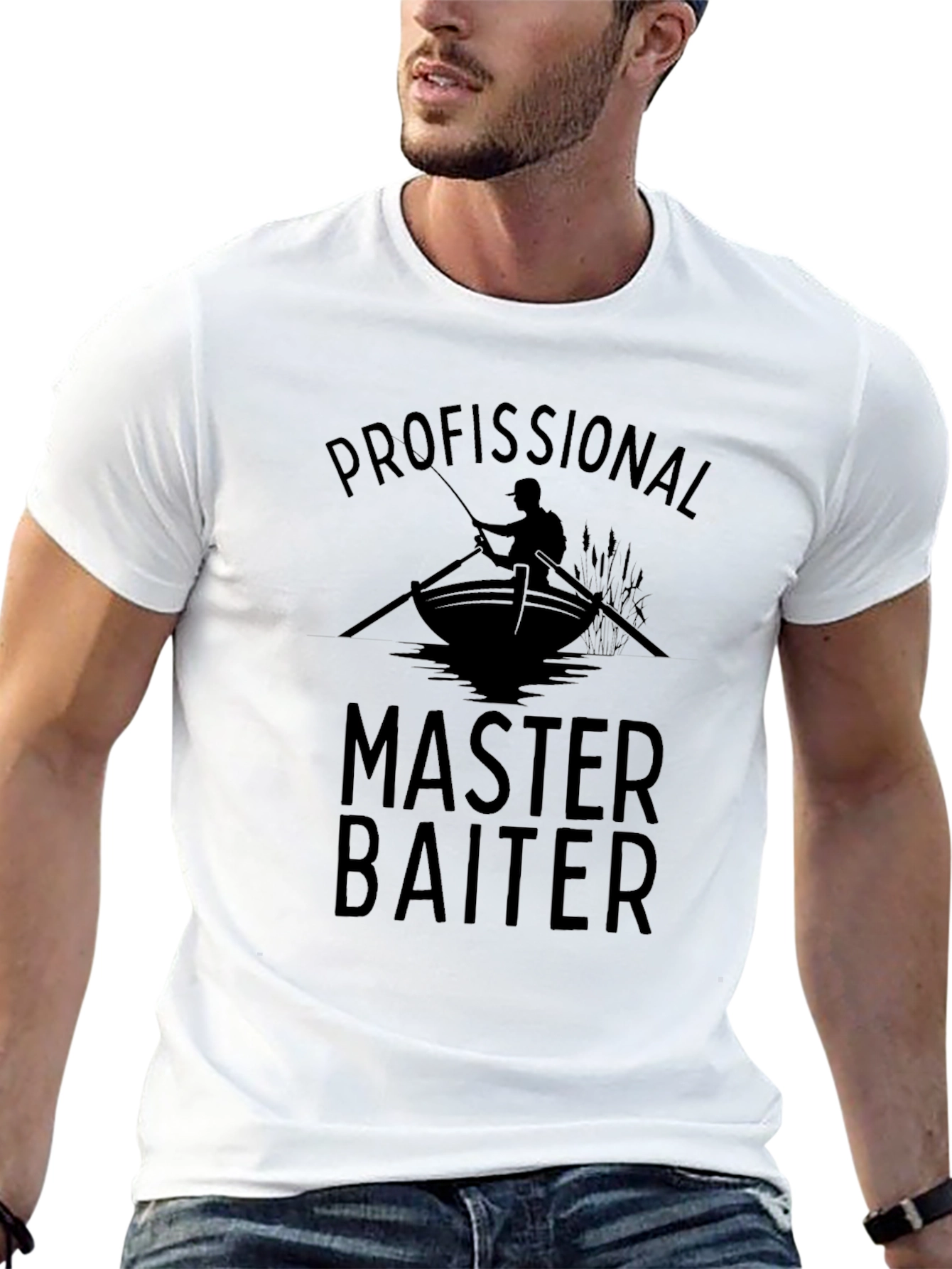 Professional Master Baiter Graphic Tee Shirt