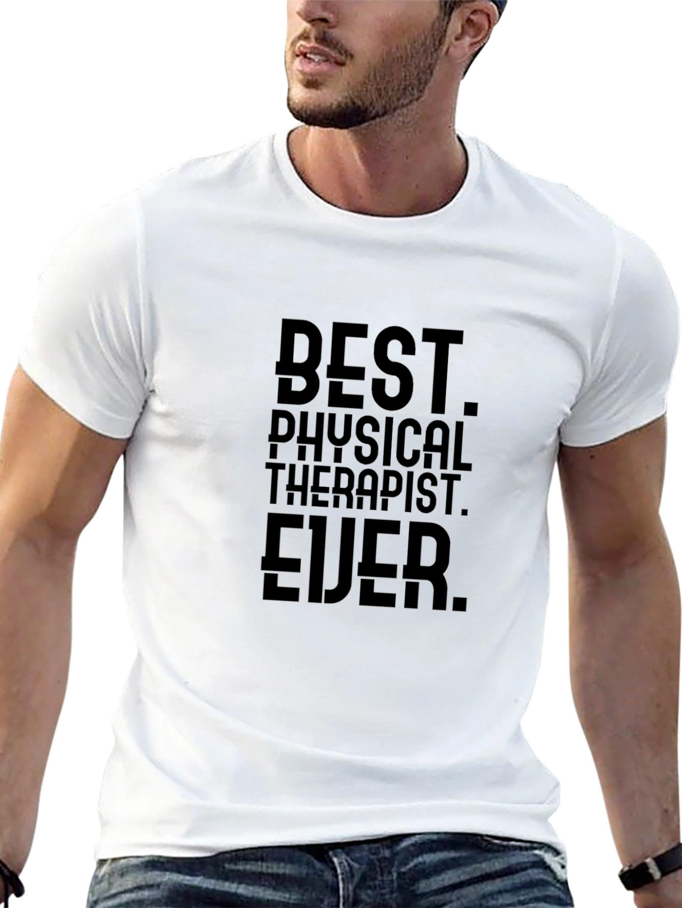 Best Physical Therapist Ever Black T-Shirt