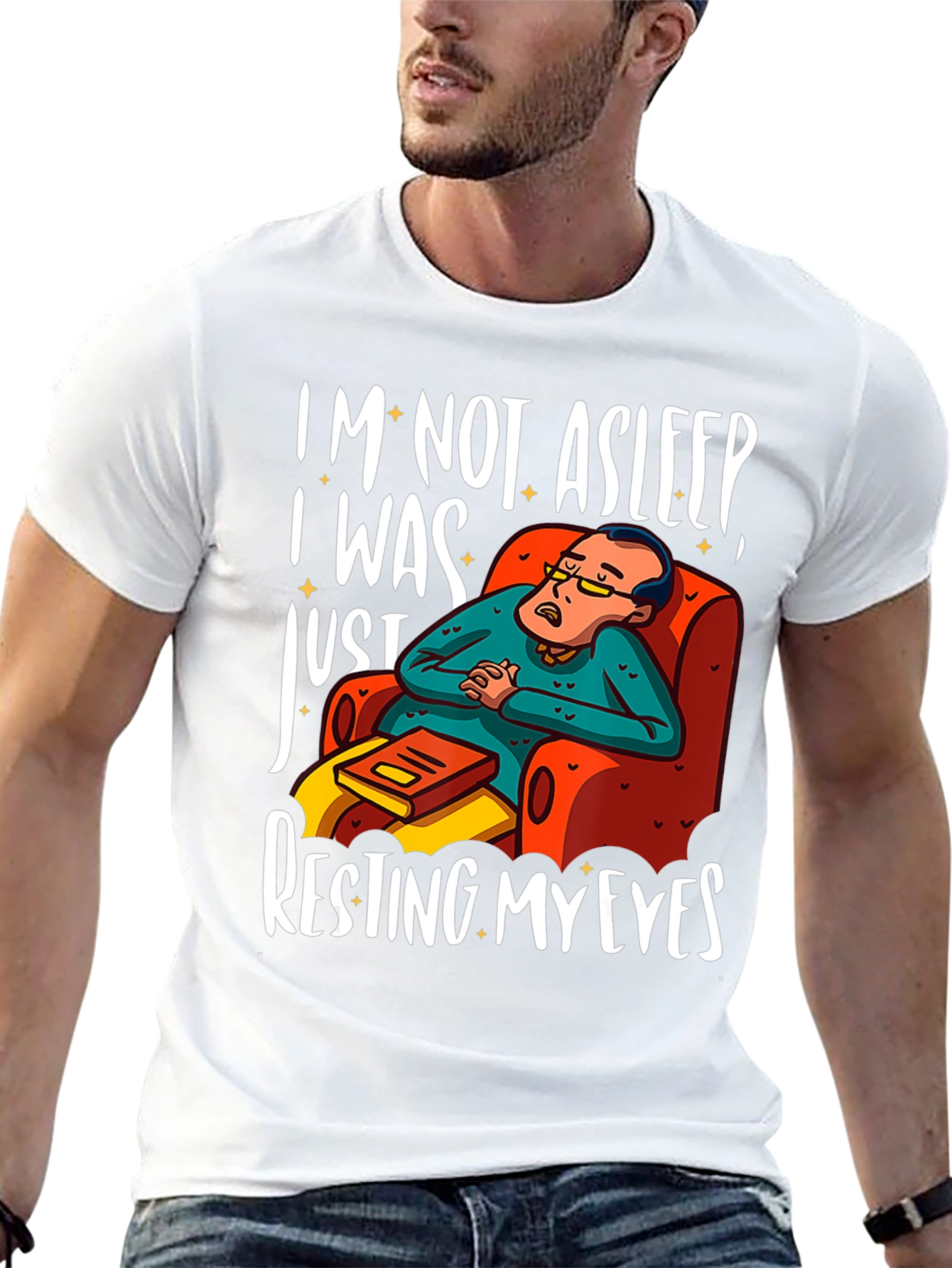 Funny Resting My Eyes T-Shirt