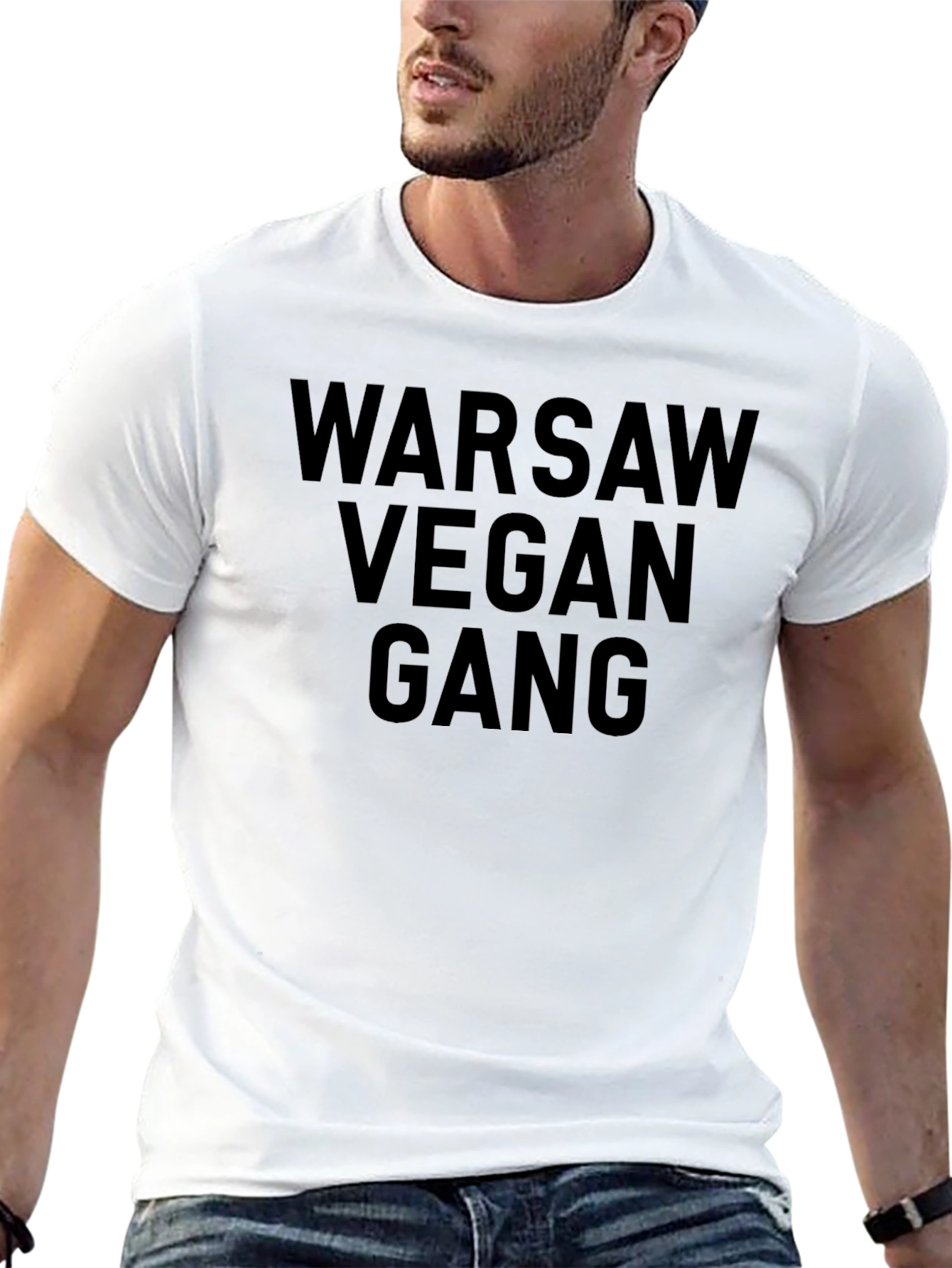 Warsaw Vegan Gang T-Shirt - Bold Statement Tee