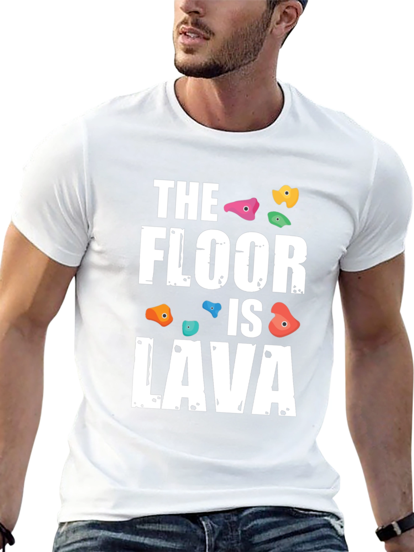 The Floor is Lava Climbing T-Shirt