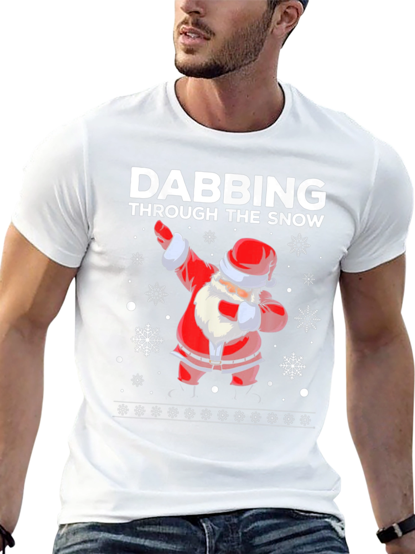 Dabbing Santa Christmas T-Shirt