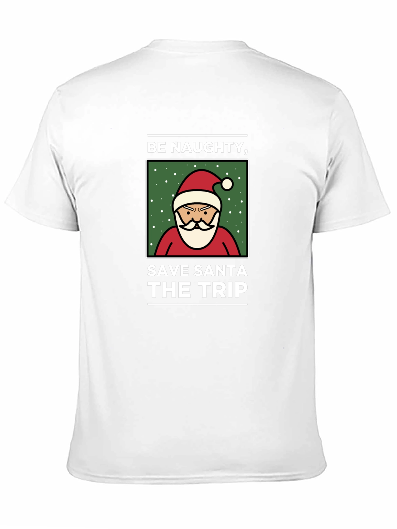 Naughty Save Santa Trip Graphic Tee