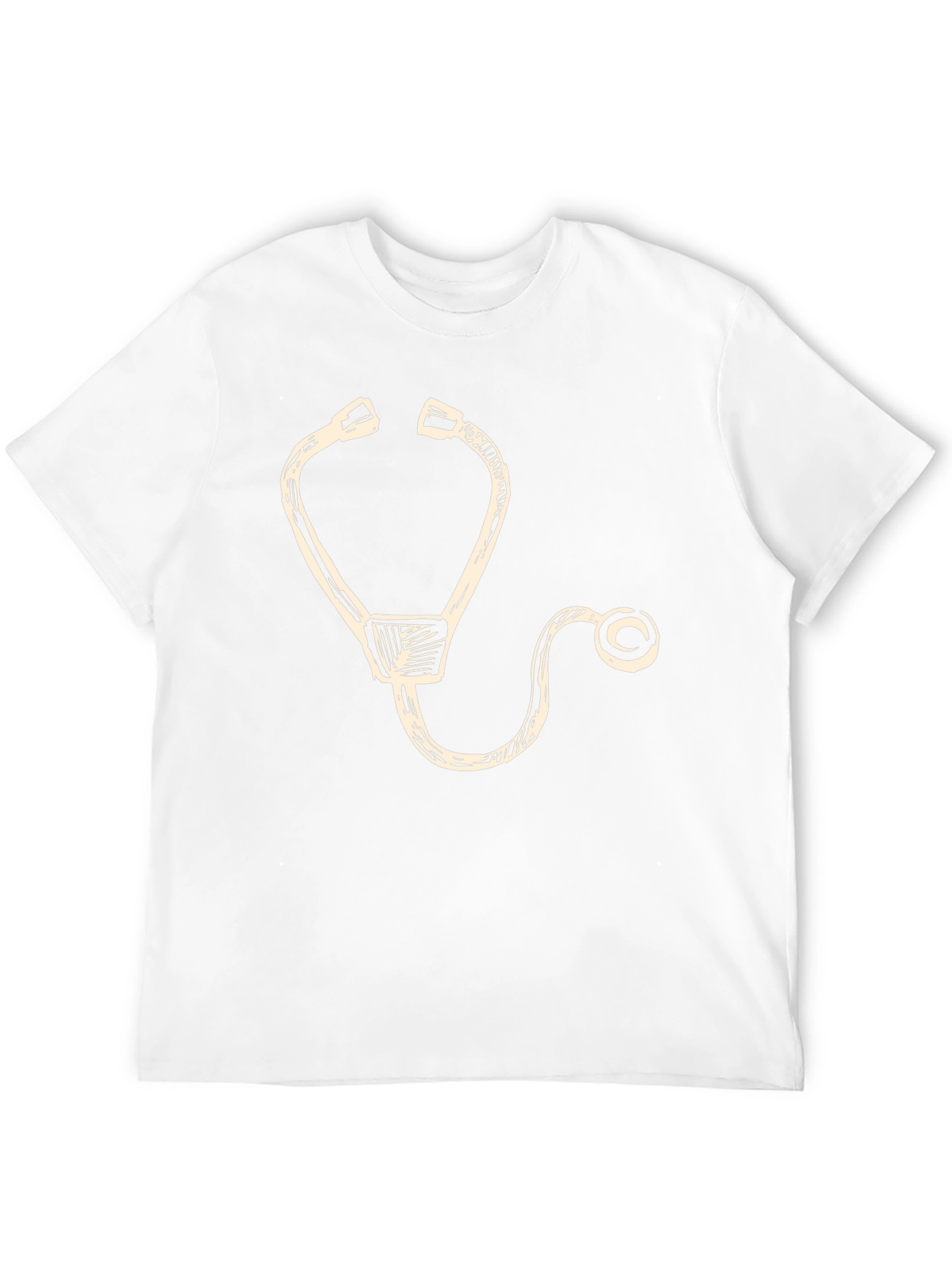 Stethoscope Graphic T-Shirt - Medical Profession Tee