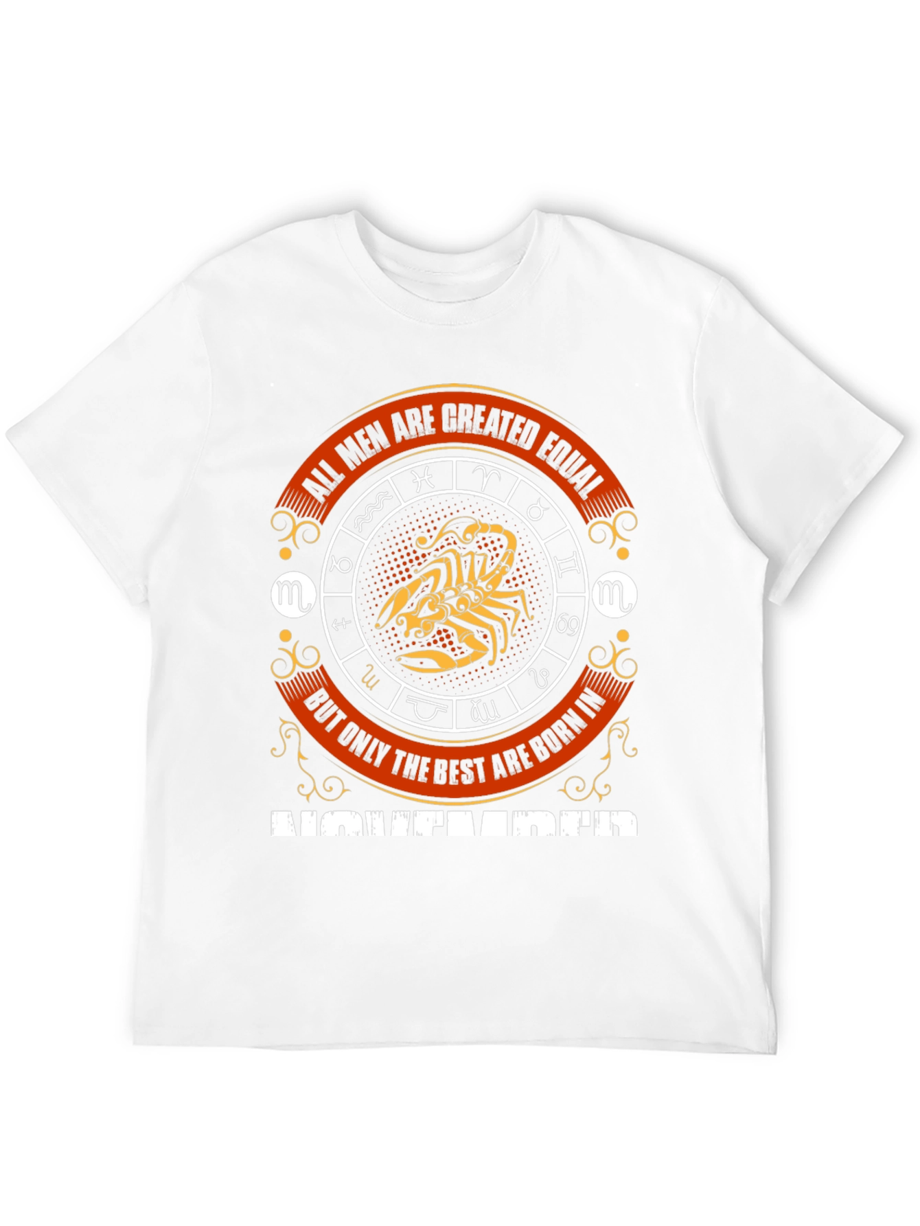 November Scorpio Zodiac T-Shirt