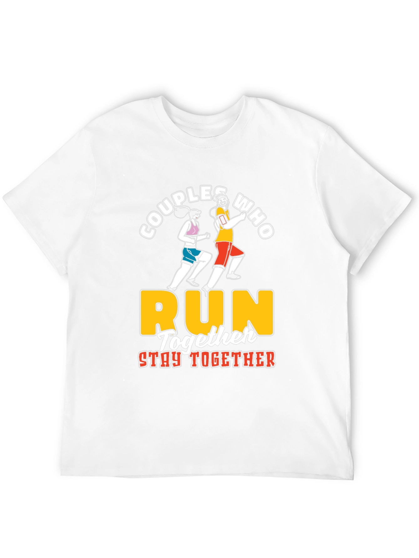Couples Who Run Together T-Shirt