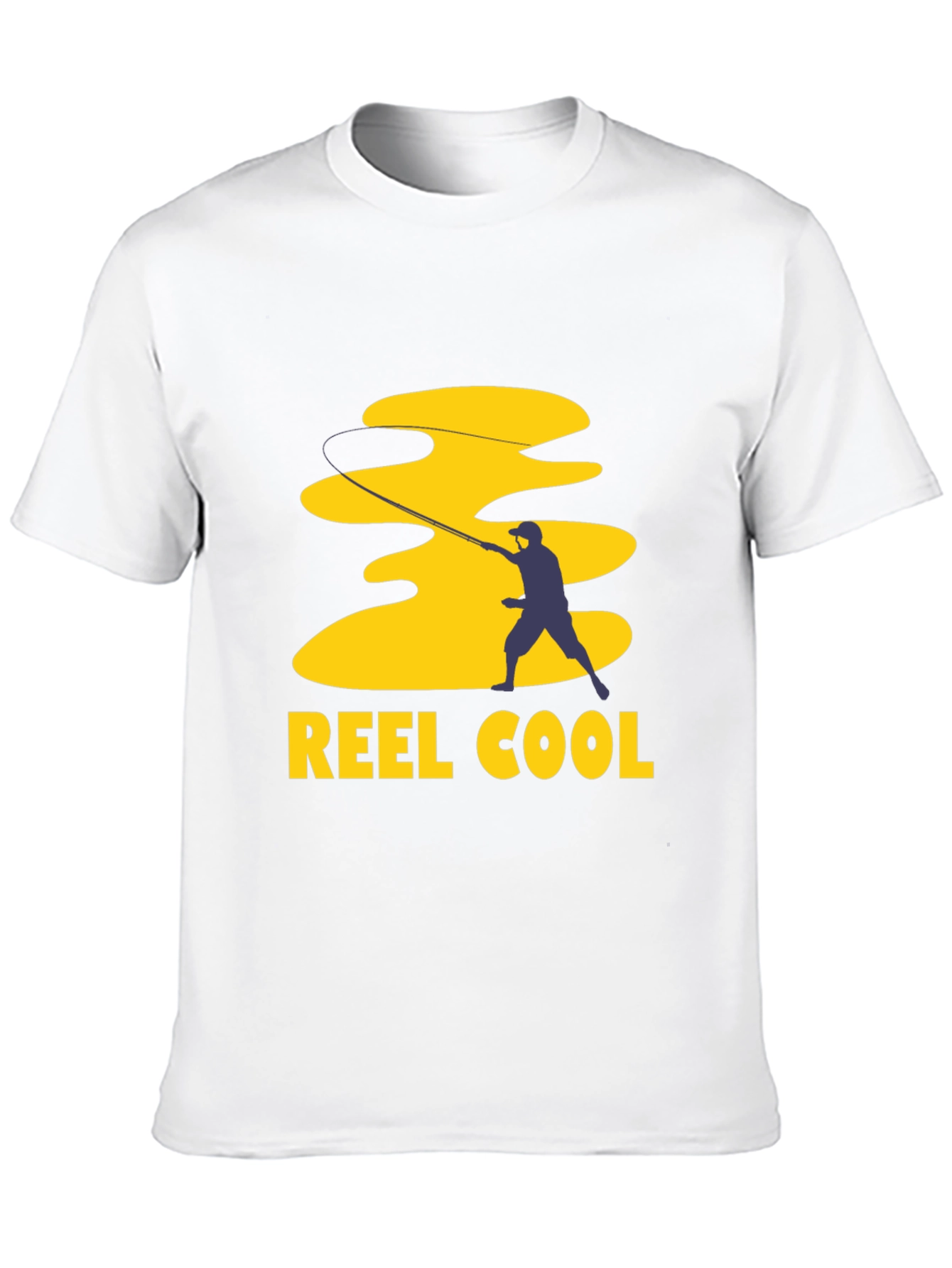 Reel Cool Fishing T-Shirt - Black