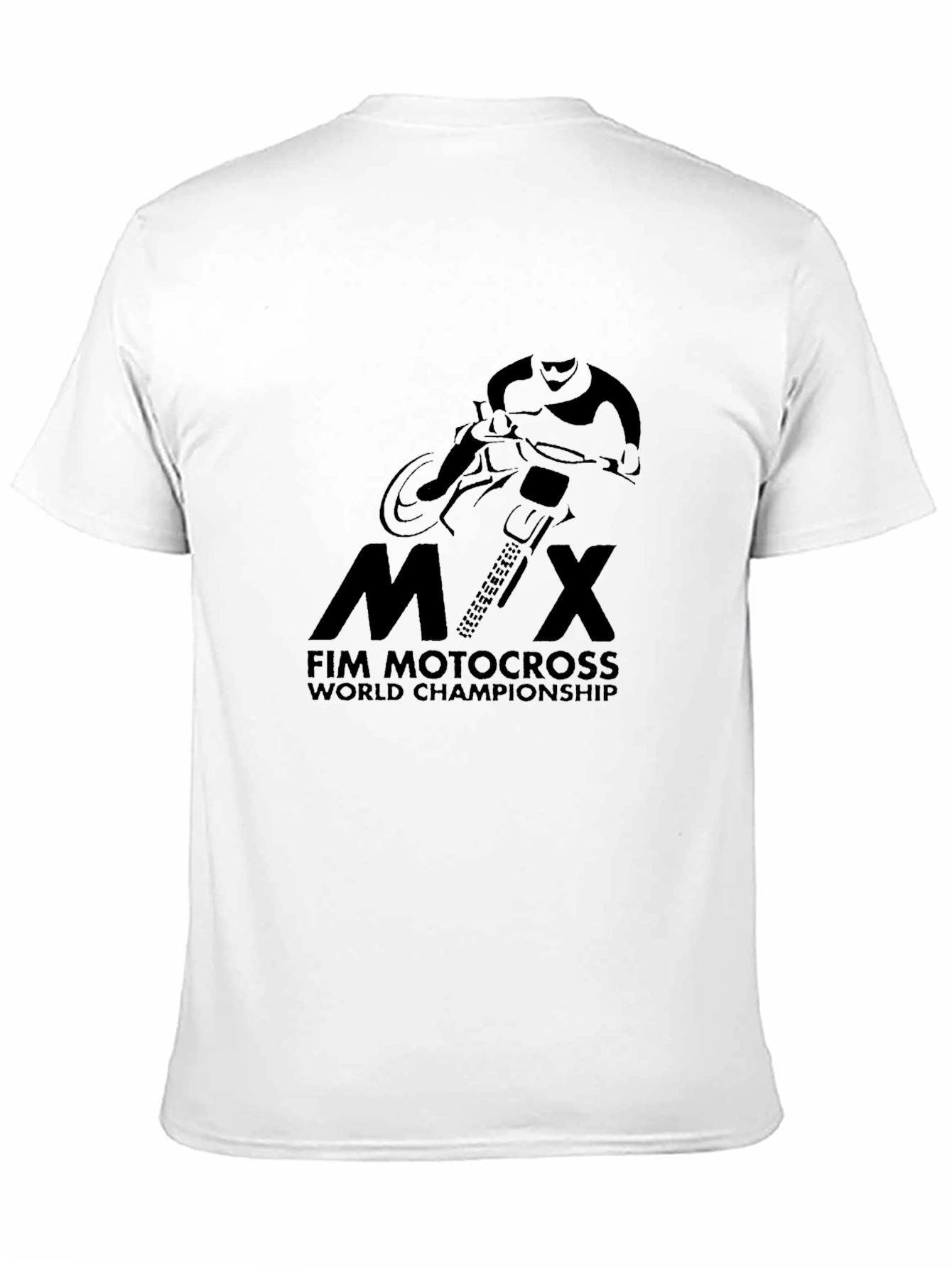 FIM Motocross World Championship Black T-Shirt