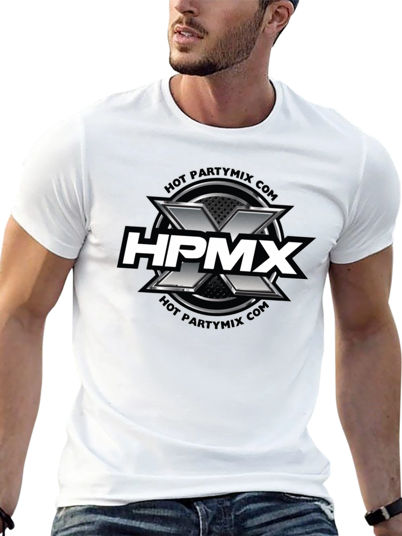 HPMX Hot Party Mix Black Graphic Tee