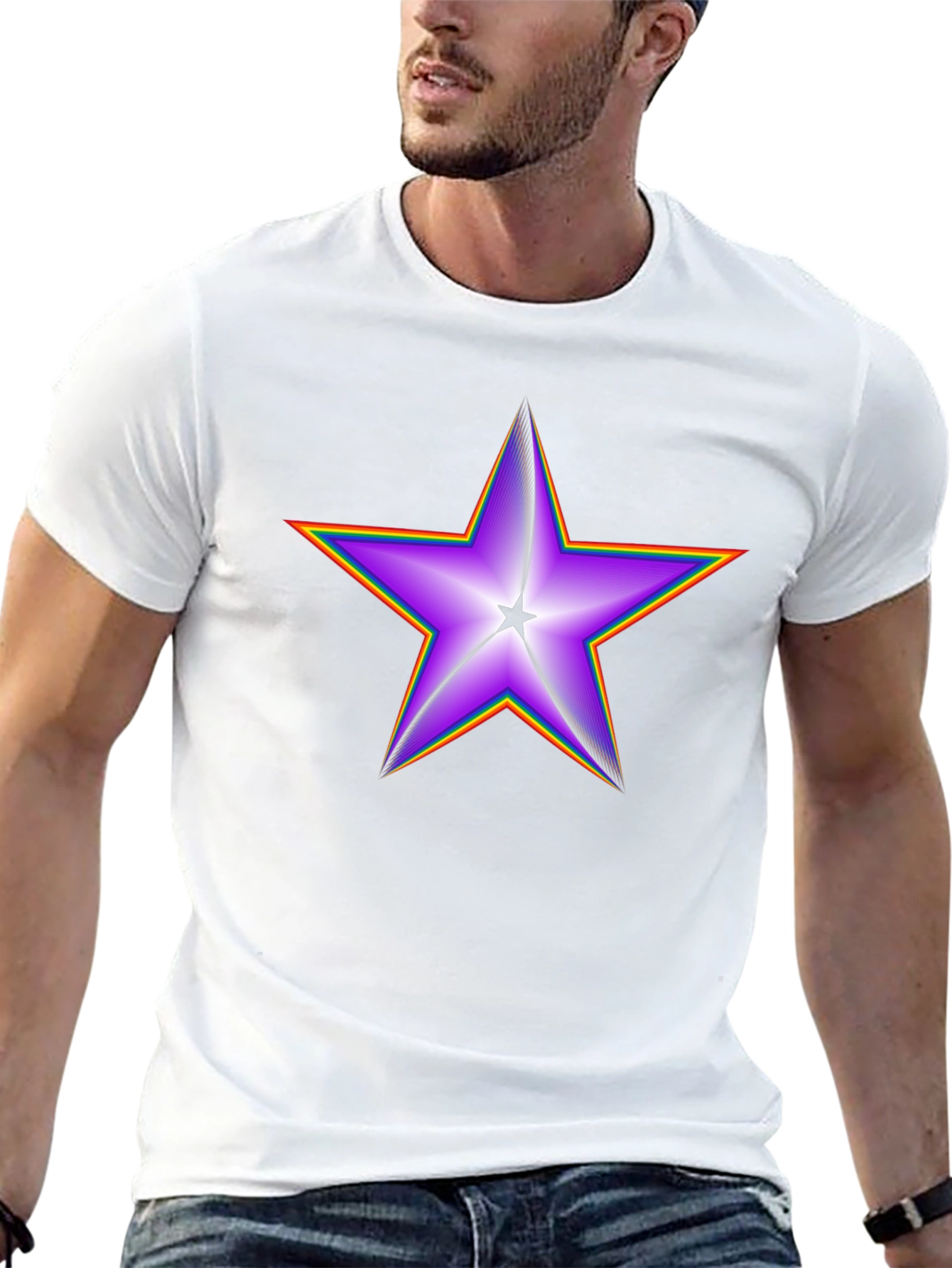 Star Graphic Black T-Shirt