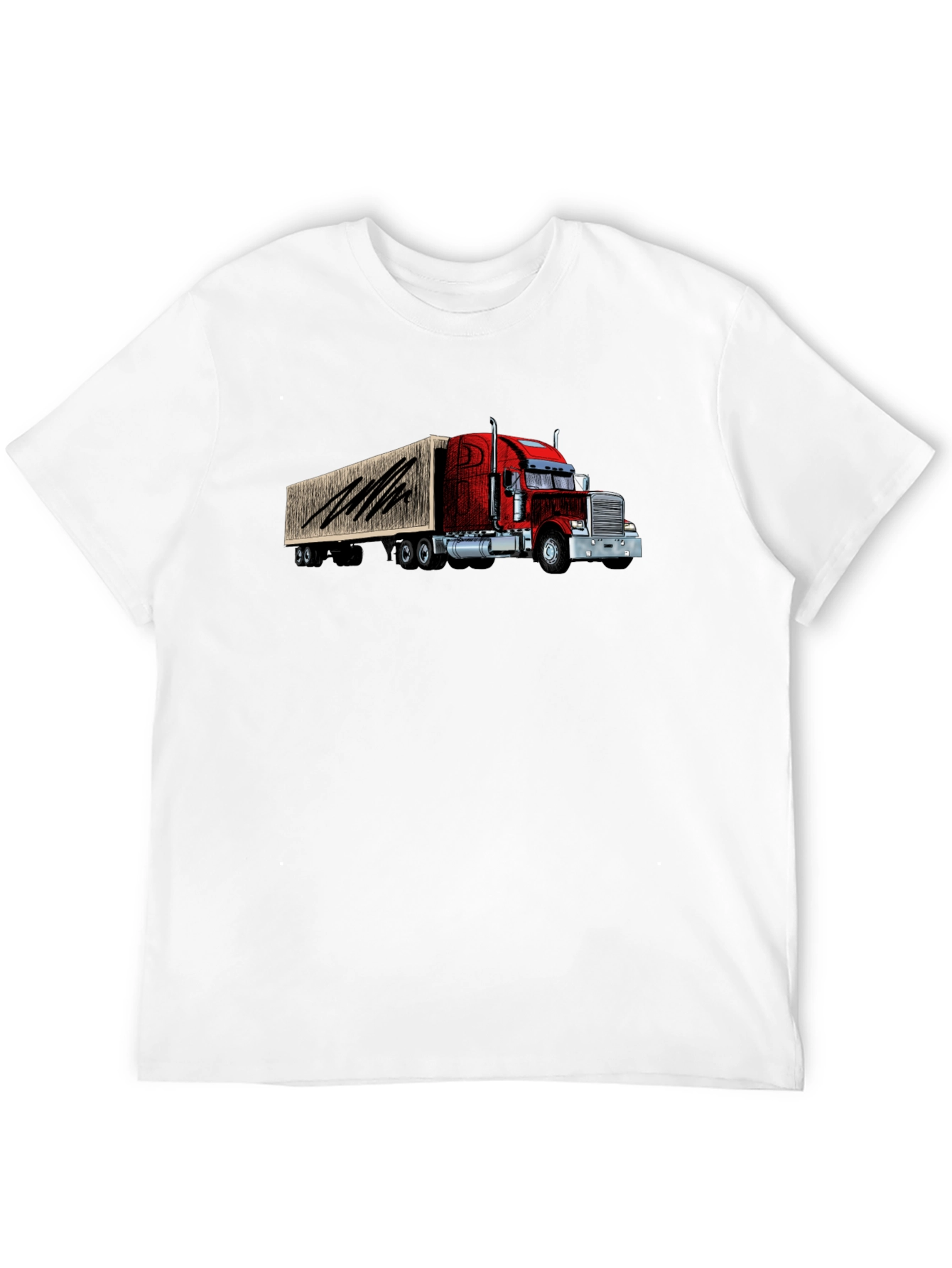 Truck Graphic Black T-Shirt