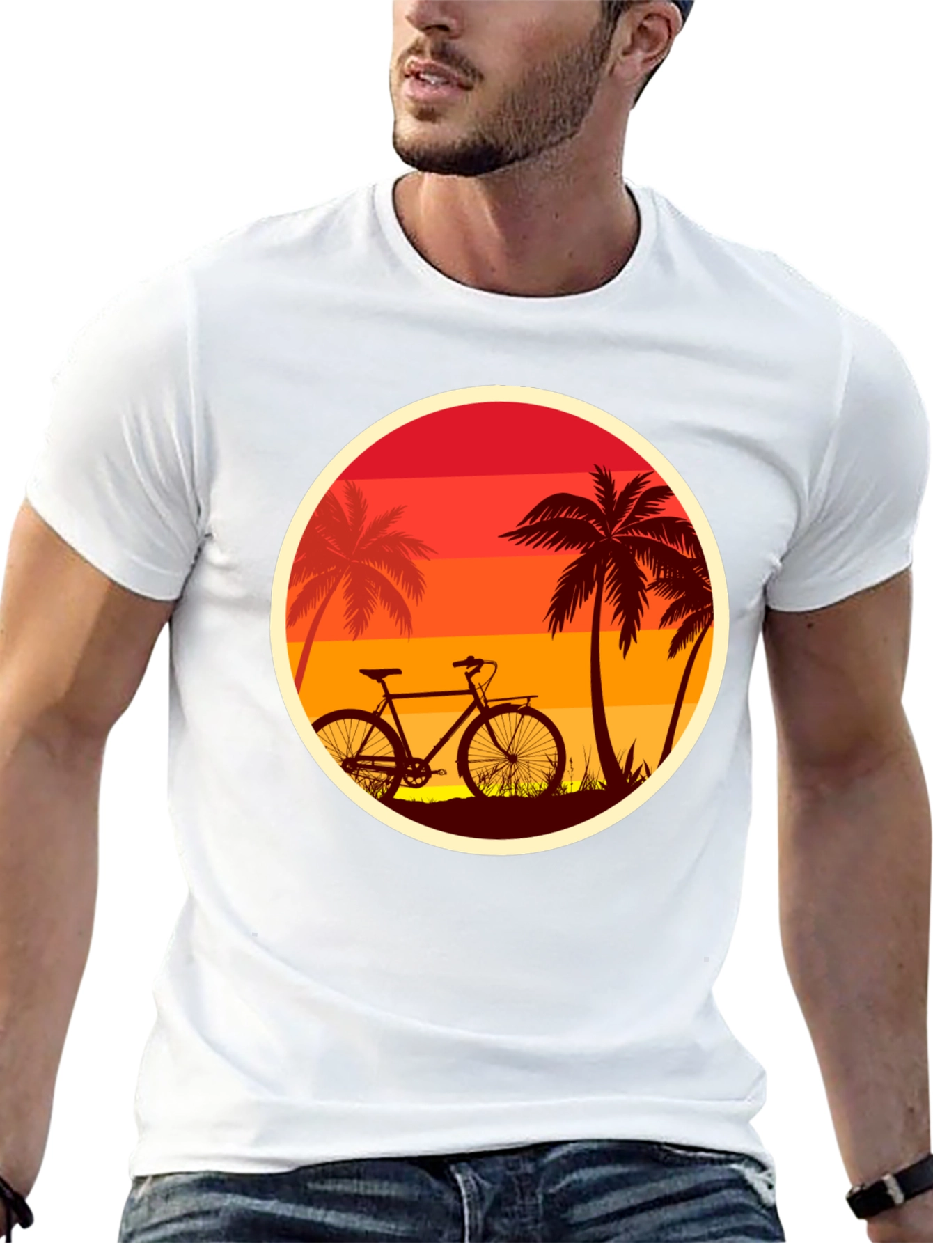 Sunset Bike Ride T-Shirt