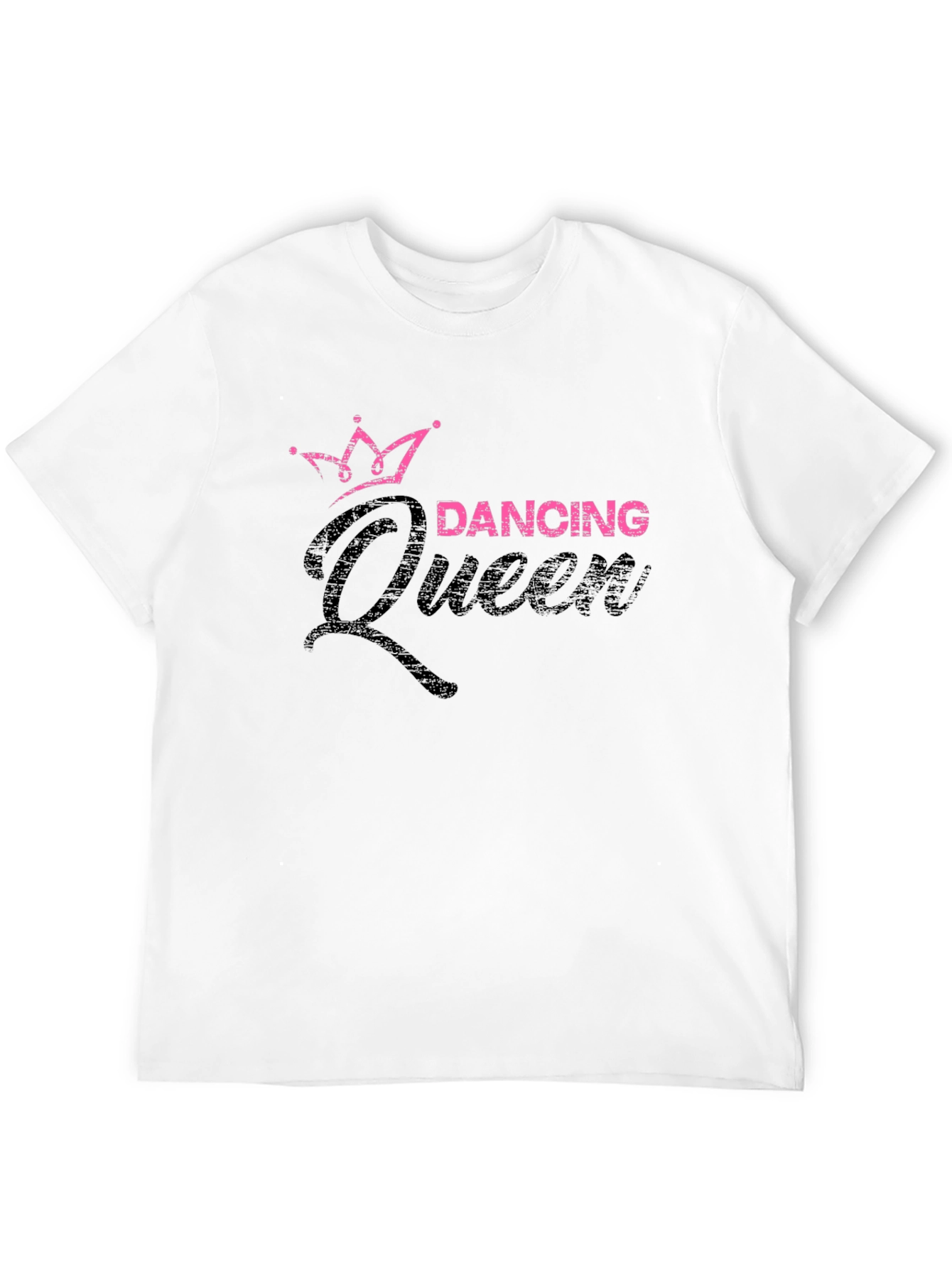 Dancing Queen Black T-Shirt - Fun Graphic Tee