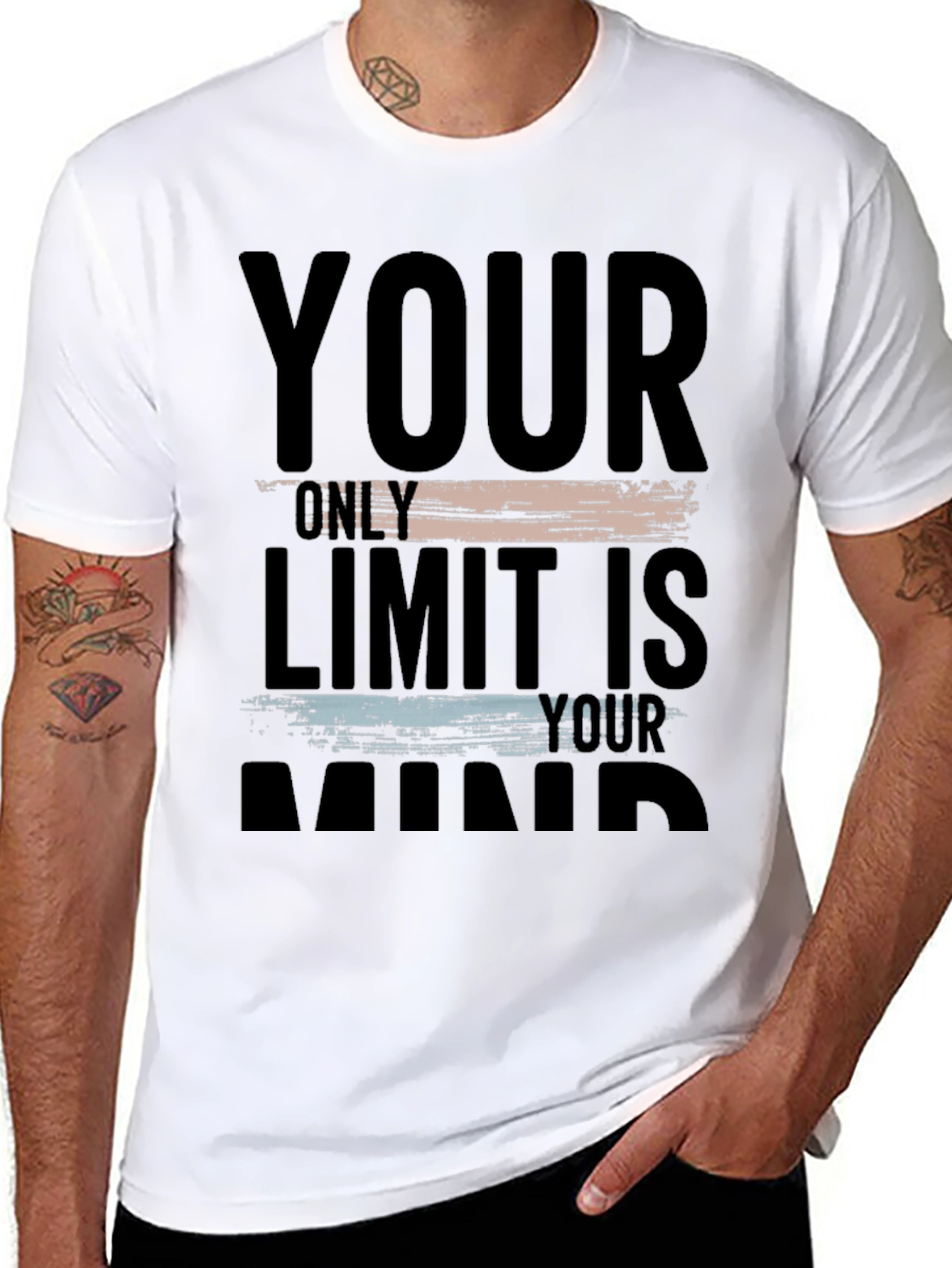 Motivational Graphic Tee - Your Mind is the Limit